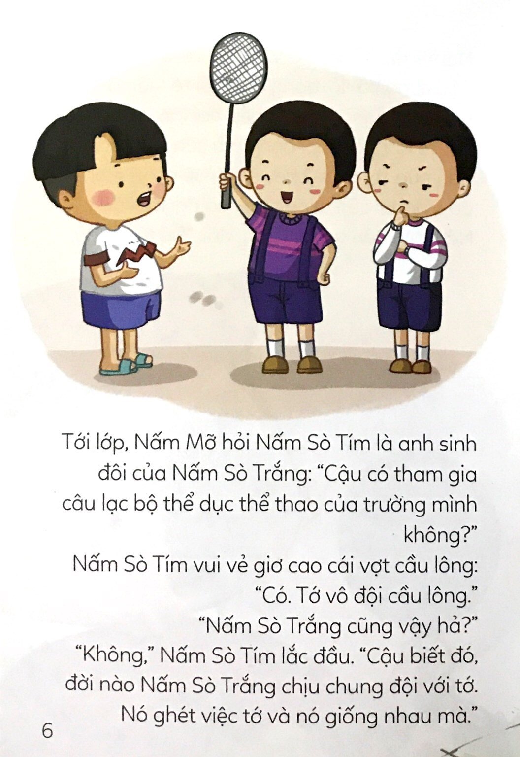 nấm mỡ ở thị trấn nấm - nấm mỡ đi học