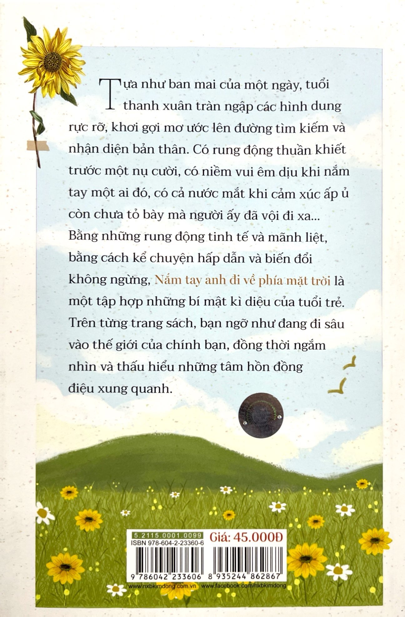 nắm tay anh đi về phía mặt trời