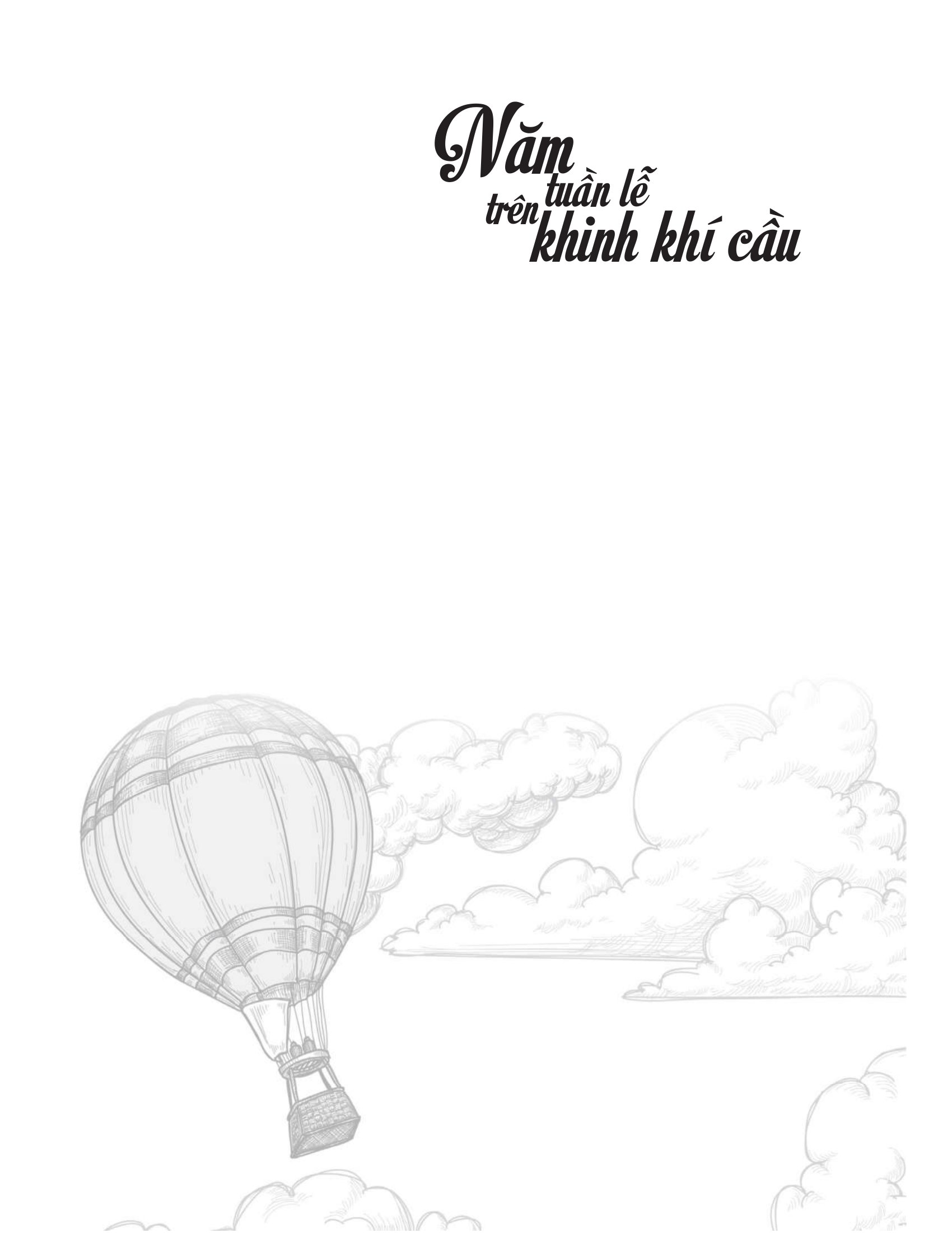 năm tuần lễ trên khinh khí cầu