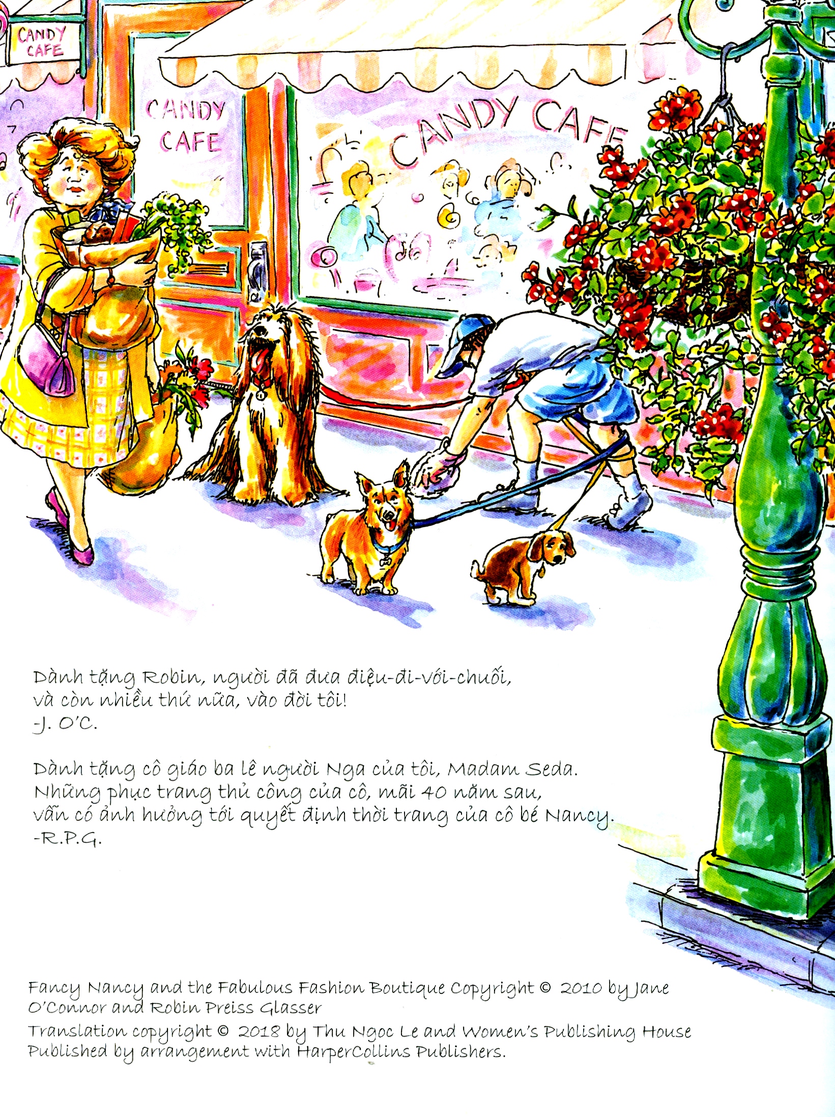 nancy đỏm và tiệm thời trang nhóng nhánh