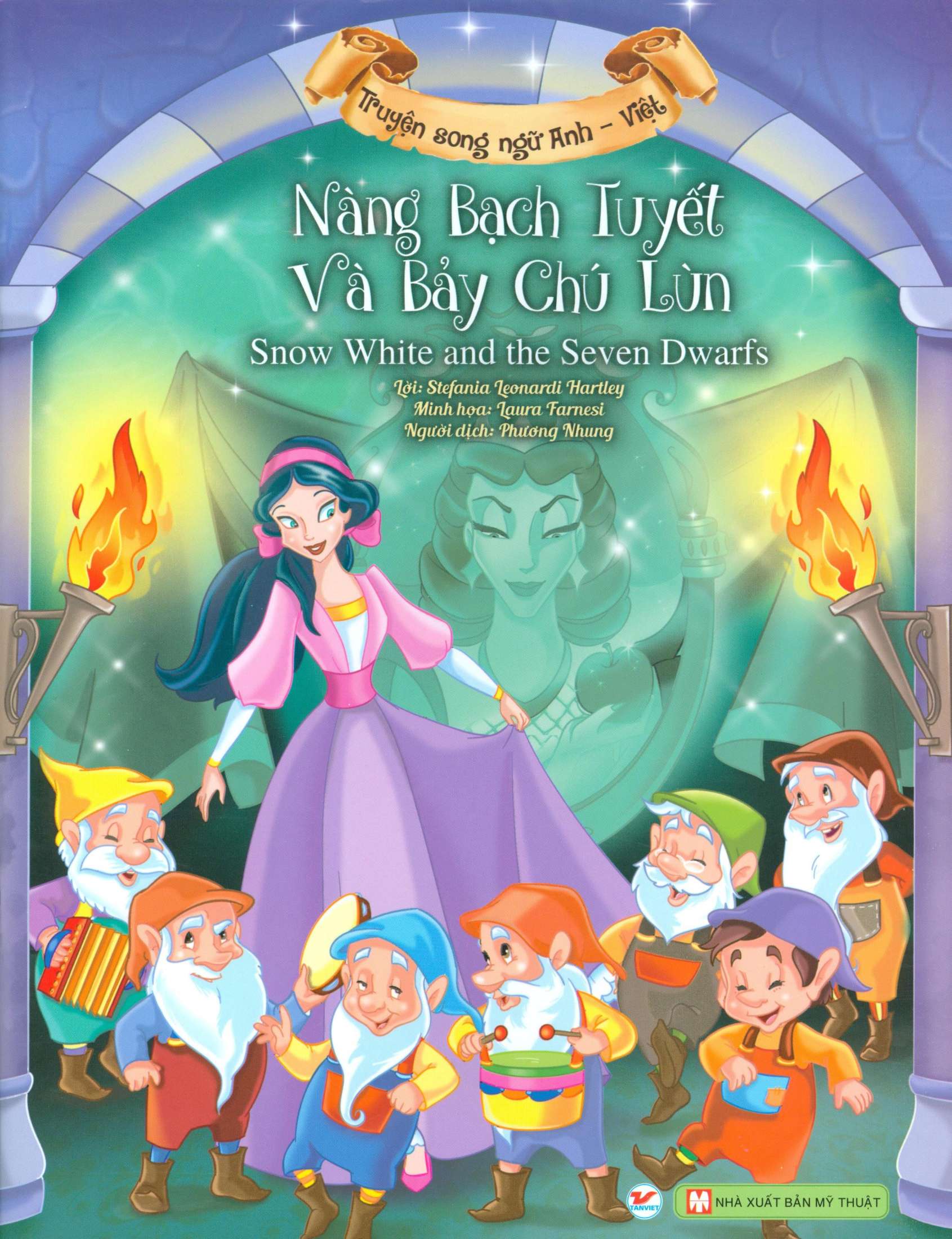 nàng bạch tuyết và bảy chú lùn (song ngữ anh - việt)