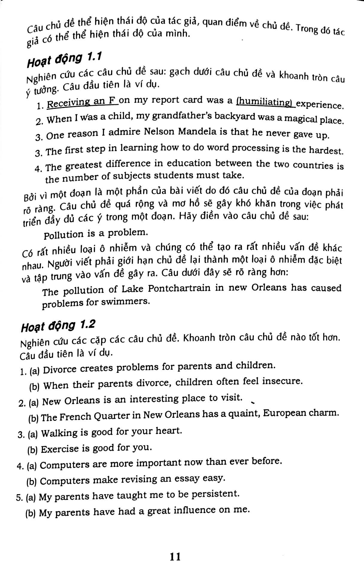nâng cao kỹ năng viết tiếng anh trong các kỳ thi chuẩn quốc tế