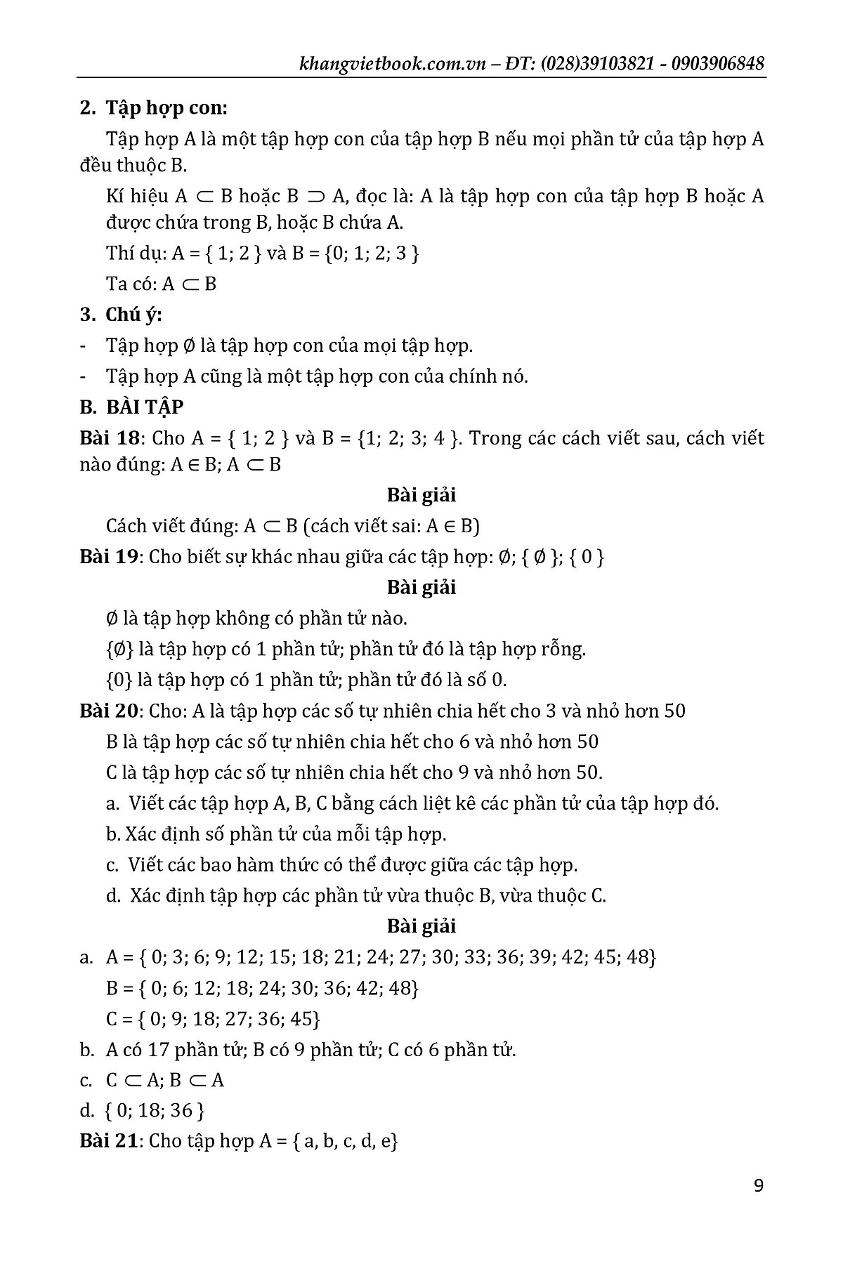 nâng cao & phát triển đại số - hình học 6