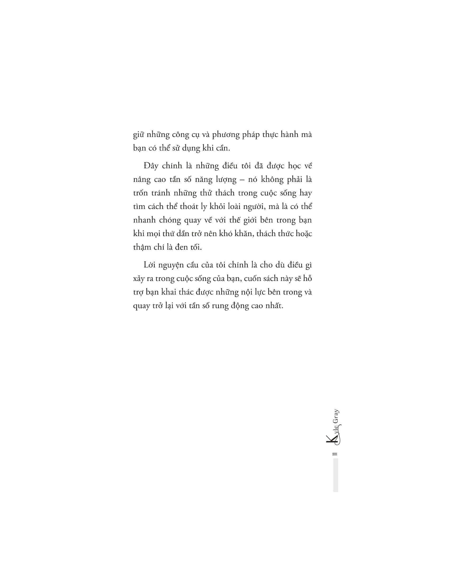 nâng cao tần số năng lượng cá nhân