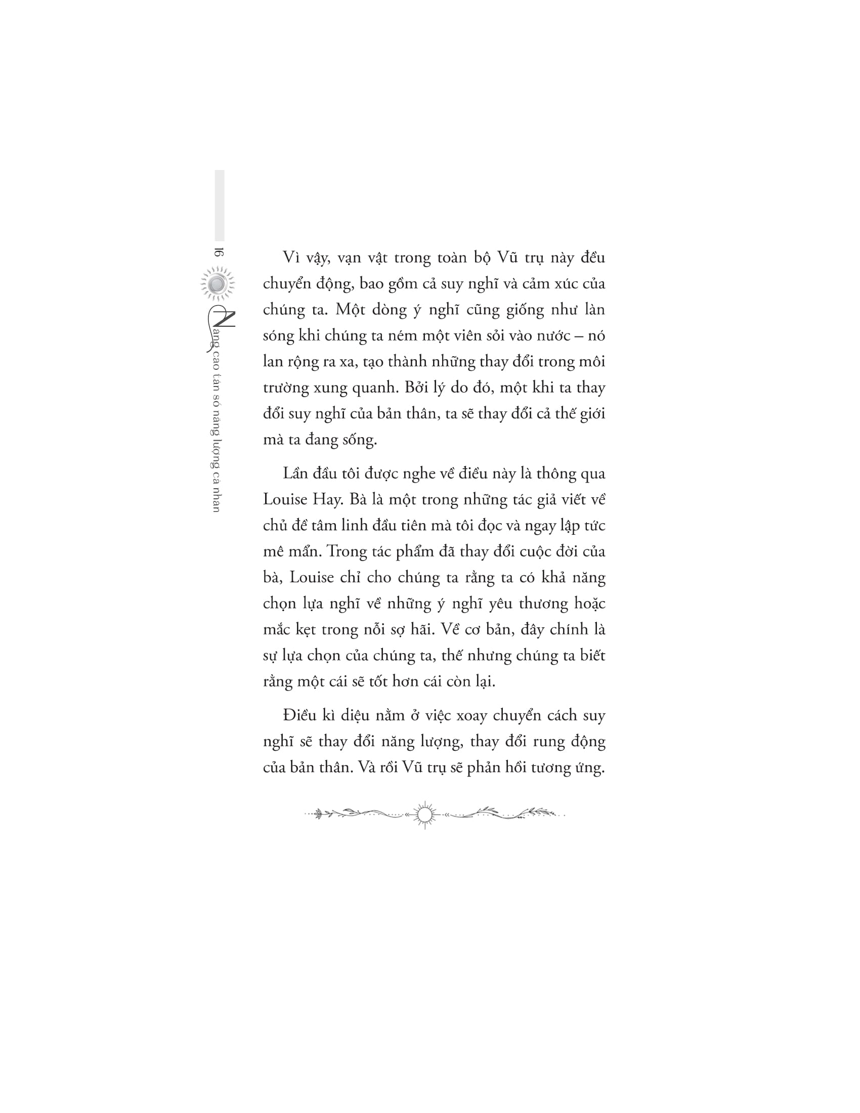 nâng cao tần số năng lượng cá nhân