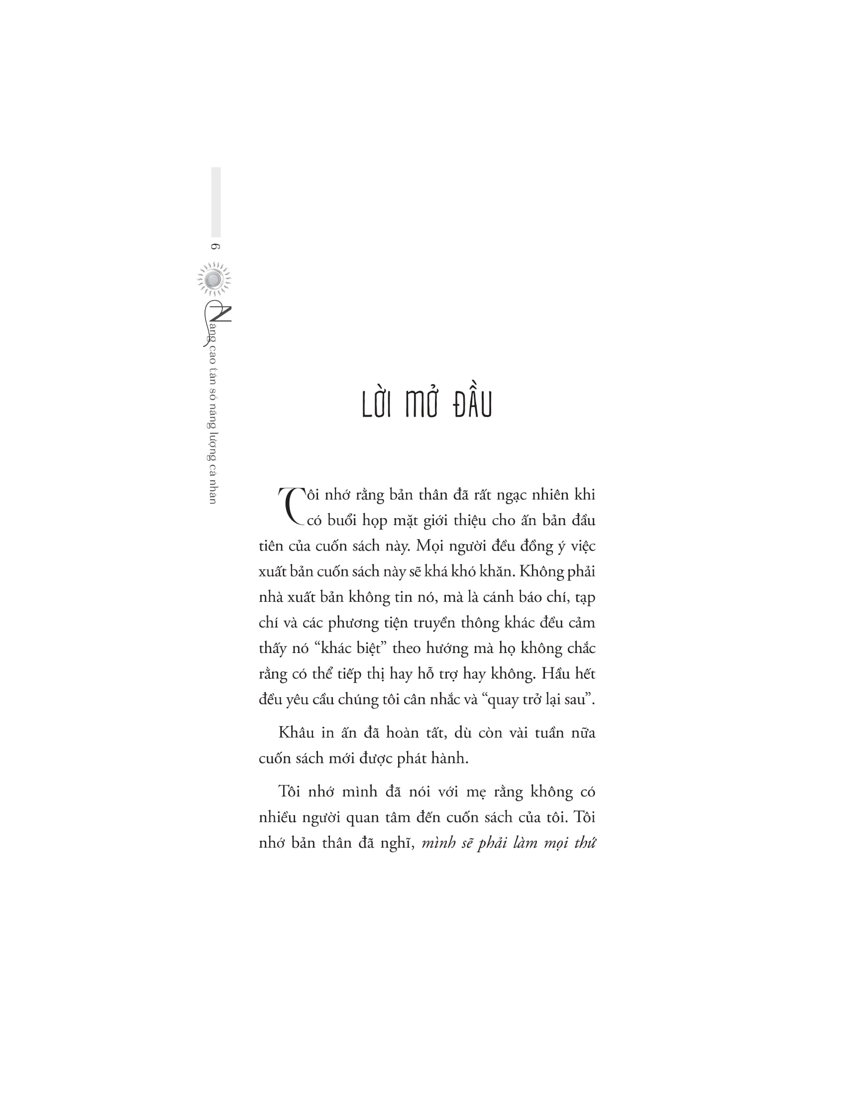 nâng cao tần số năng lượng cá nhân