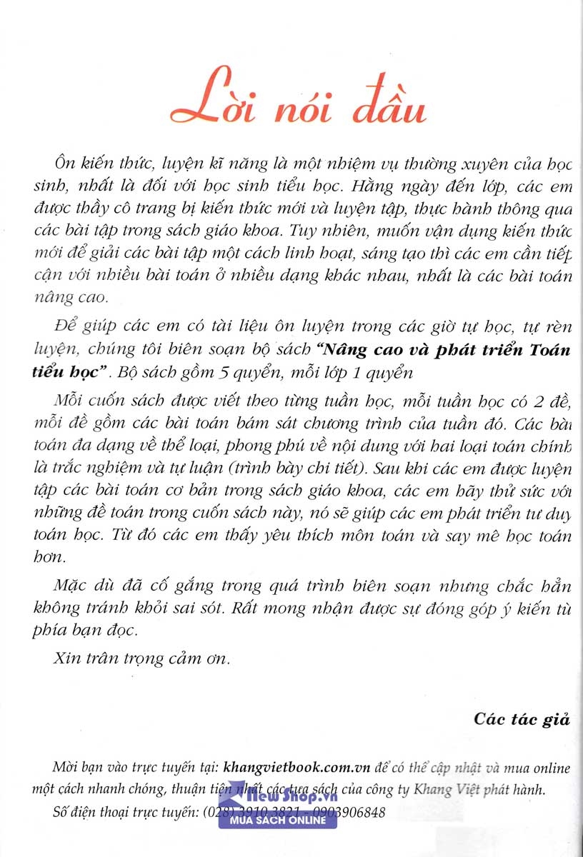 nâng cao và phát triển toán 1