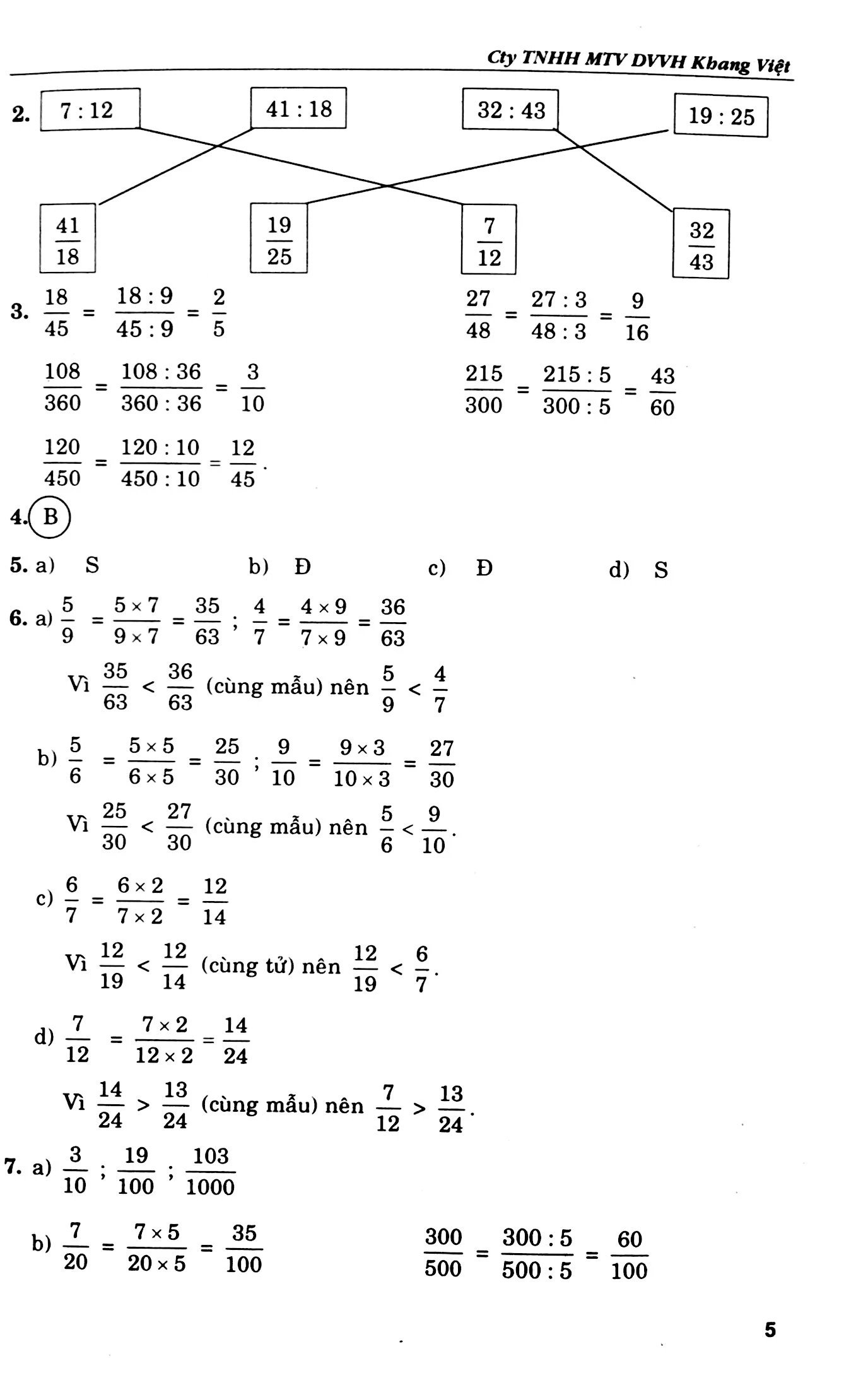 nâng cao và phát triển toán 5