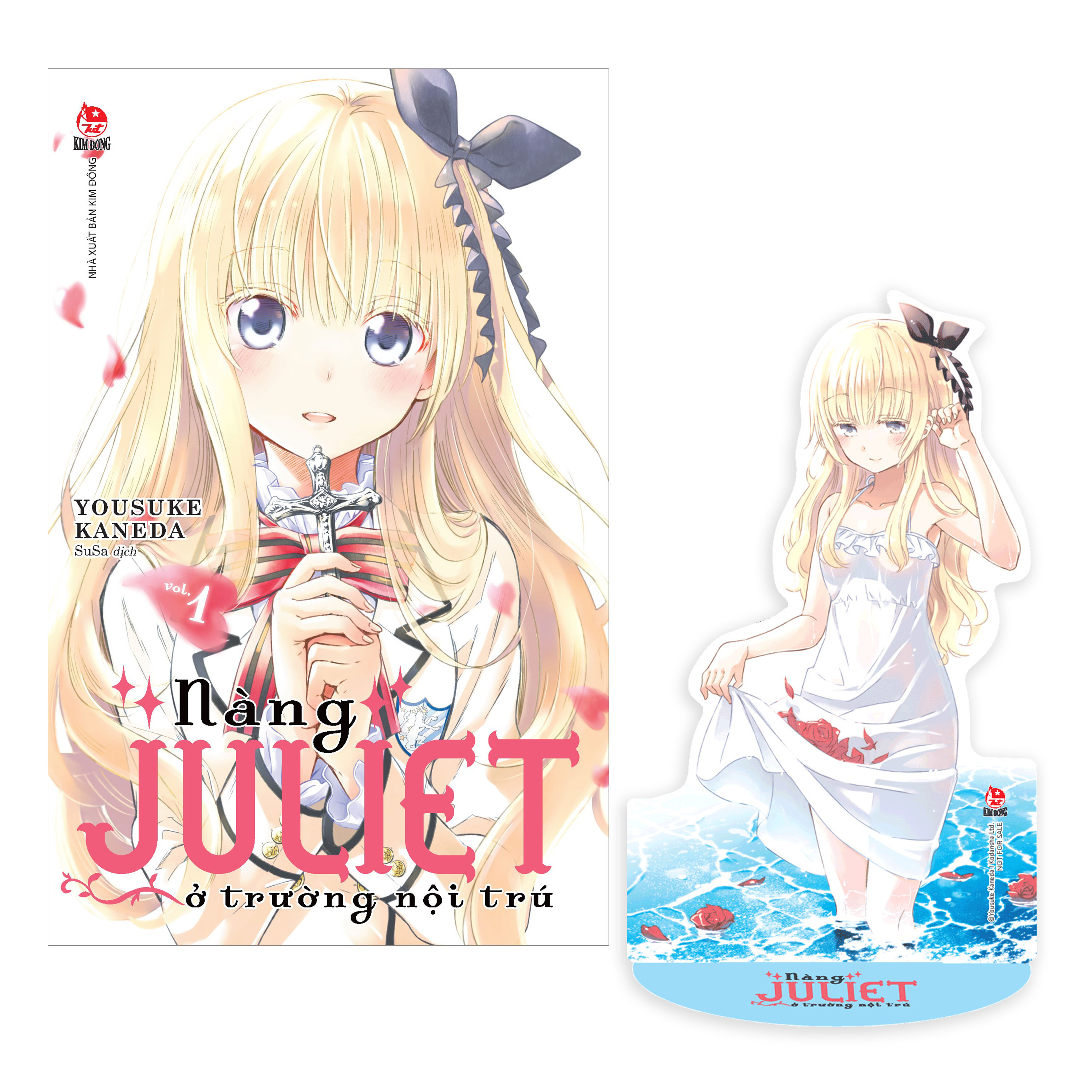 nàng juliet ở trường nội trú - tập 1 - tặng kèm standee ivory