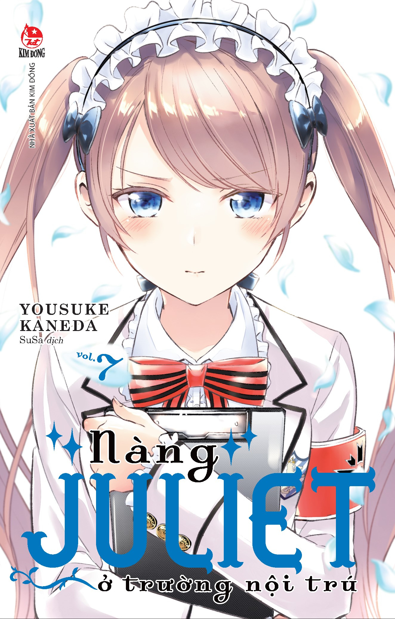 nàng juliet ở trường nội trú - tập 7 - tặng kèm postcard