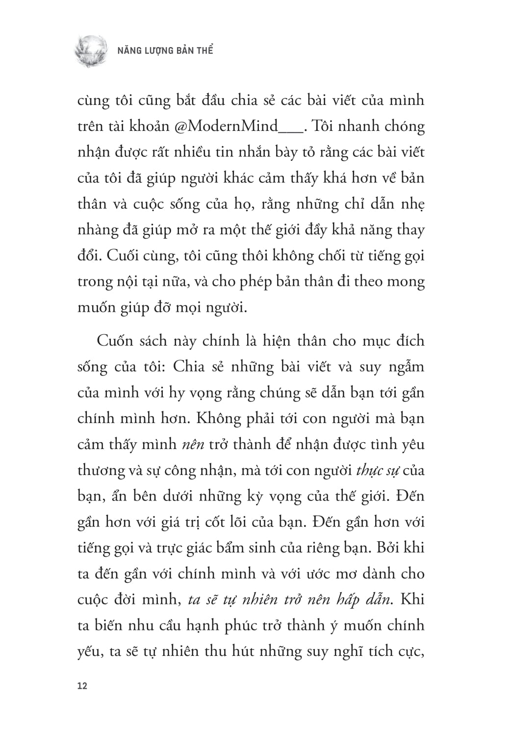 Năng Lượng Bản Thể