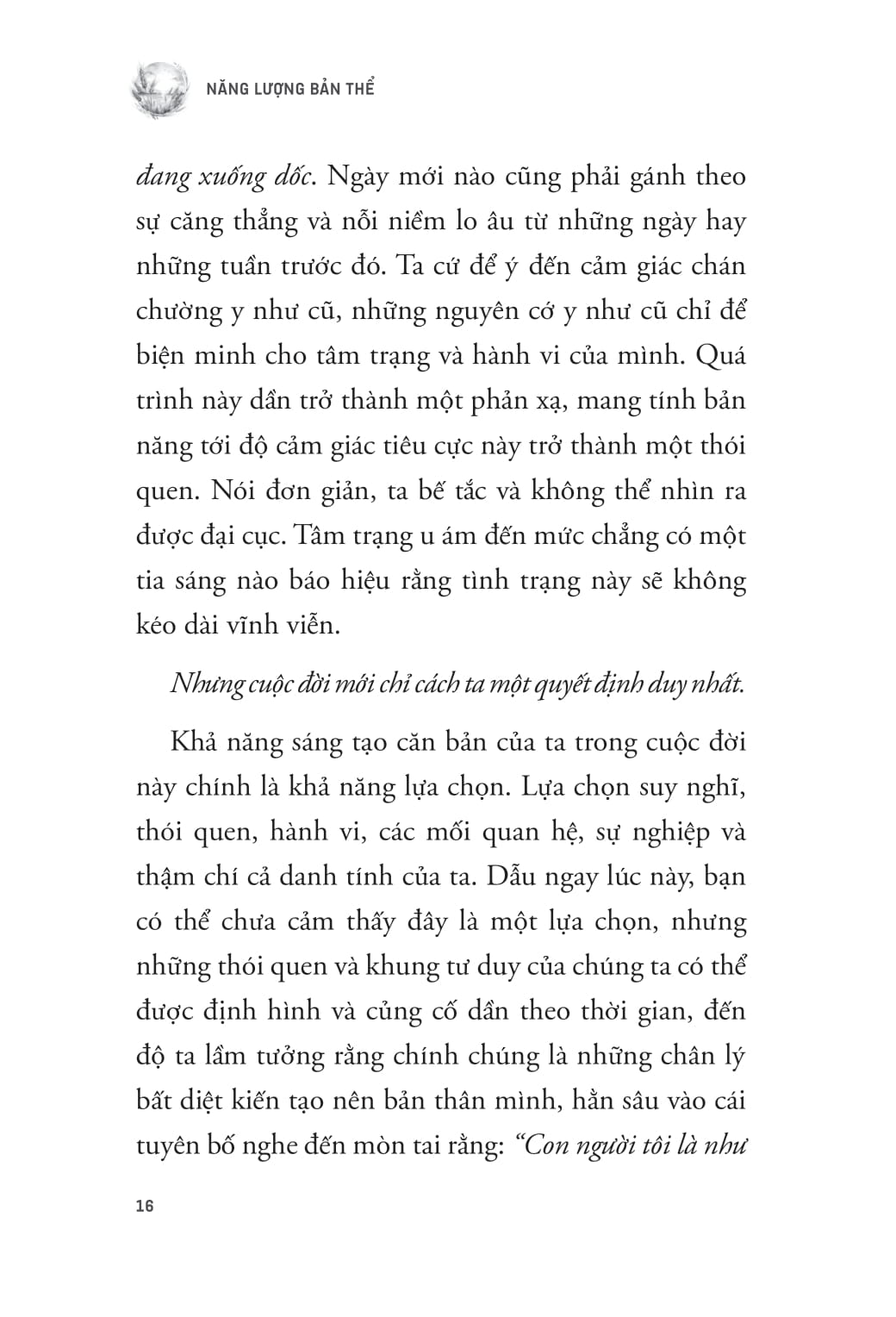 Năng Lượng Bản Thể