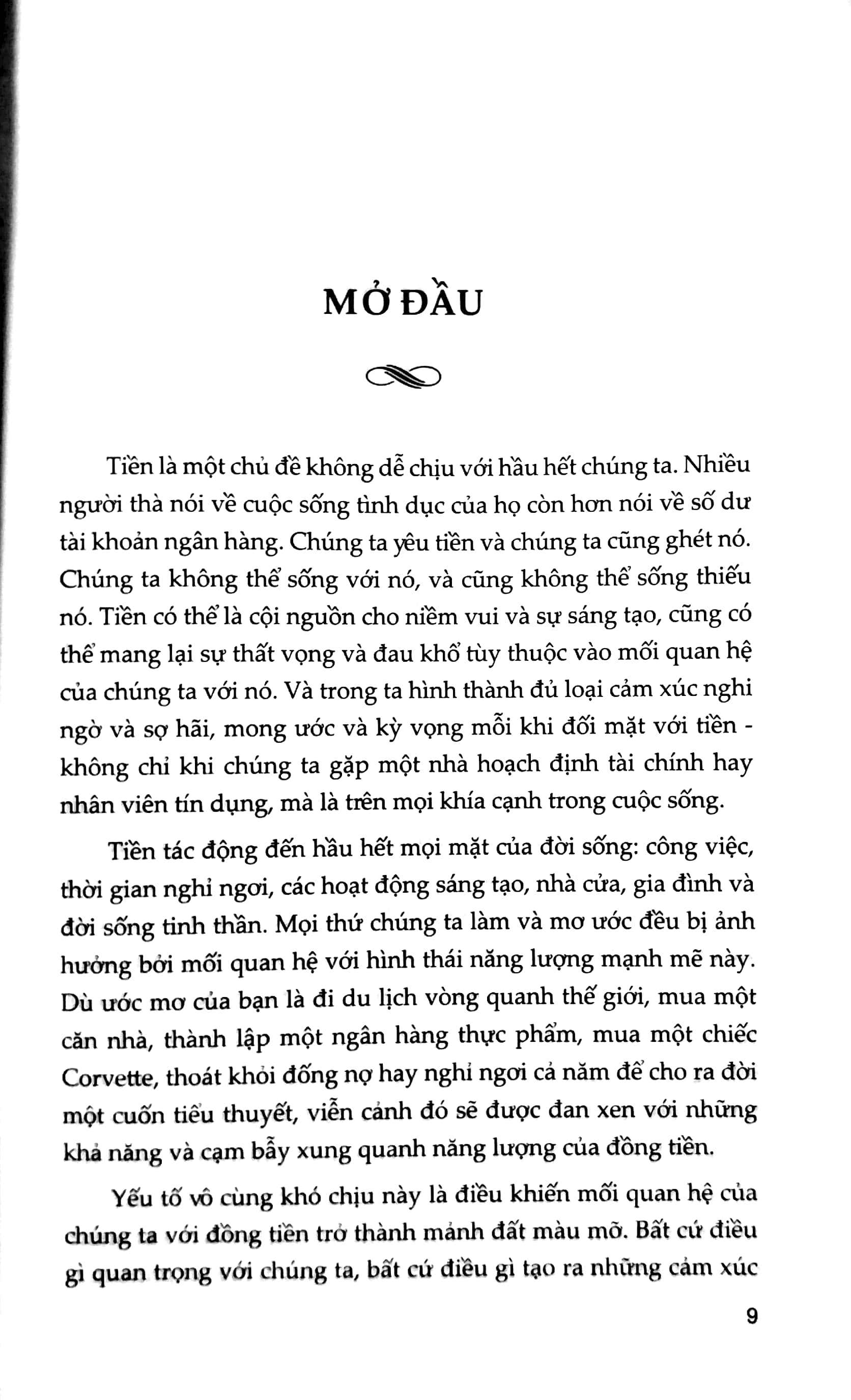 năng lượng của tiền