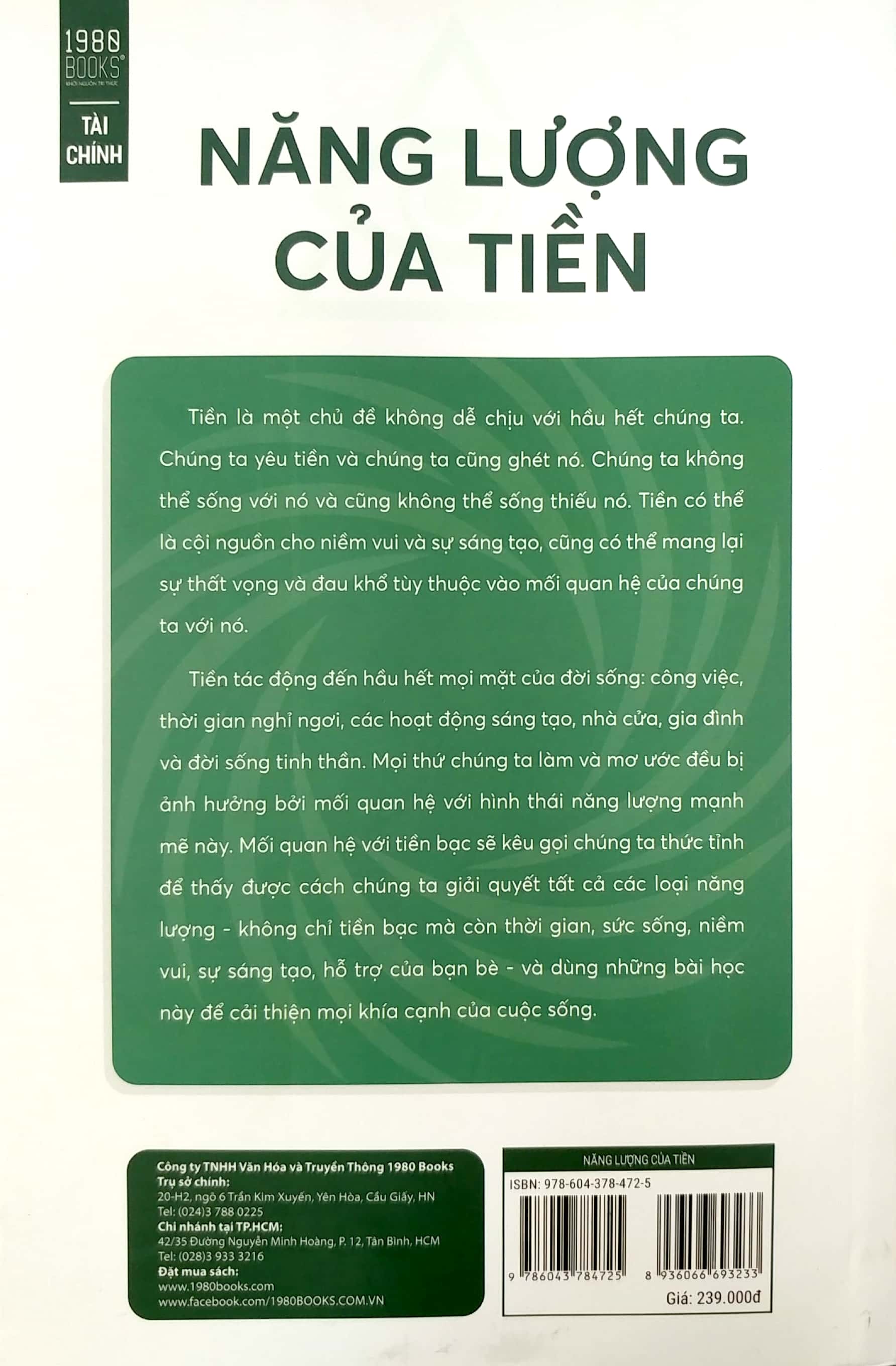 năng lượng của tiền