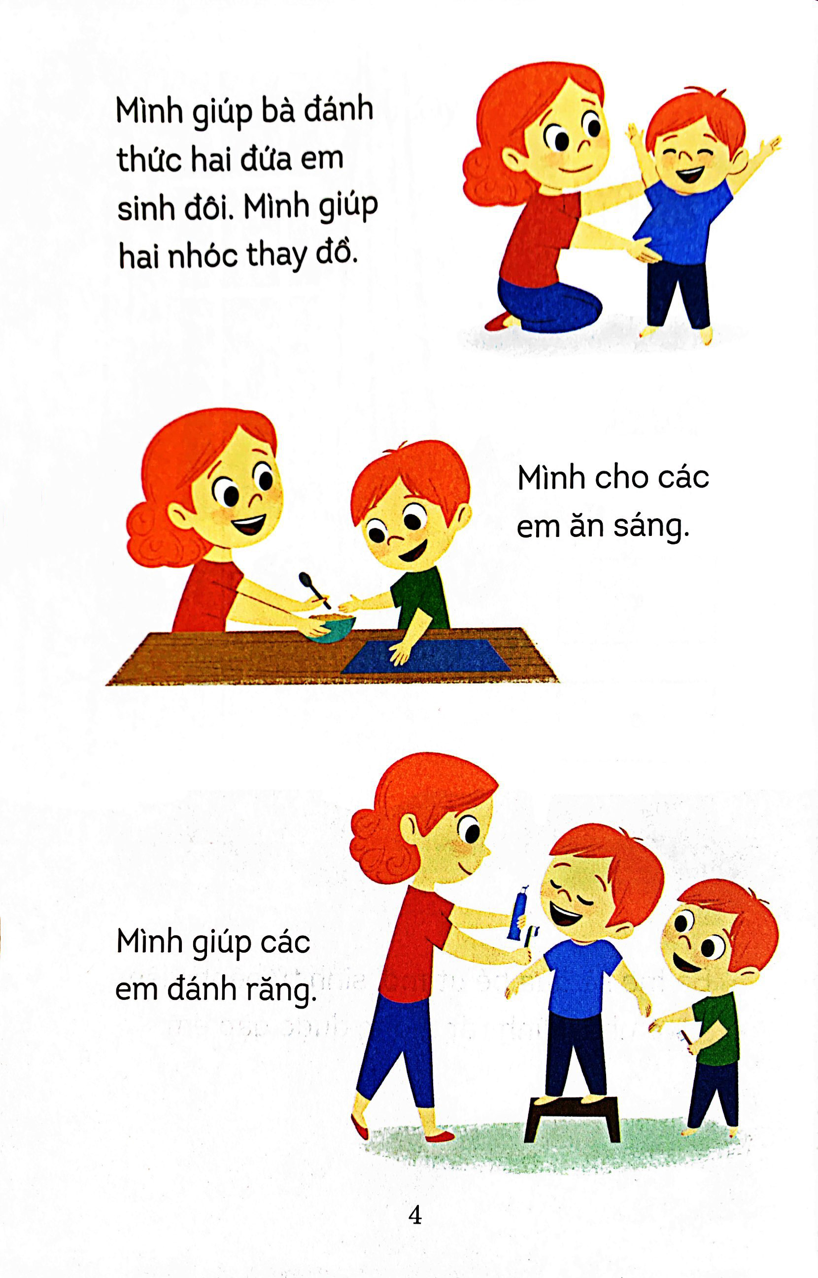 năng lượng tích cực cho bé - mình thật có ích