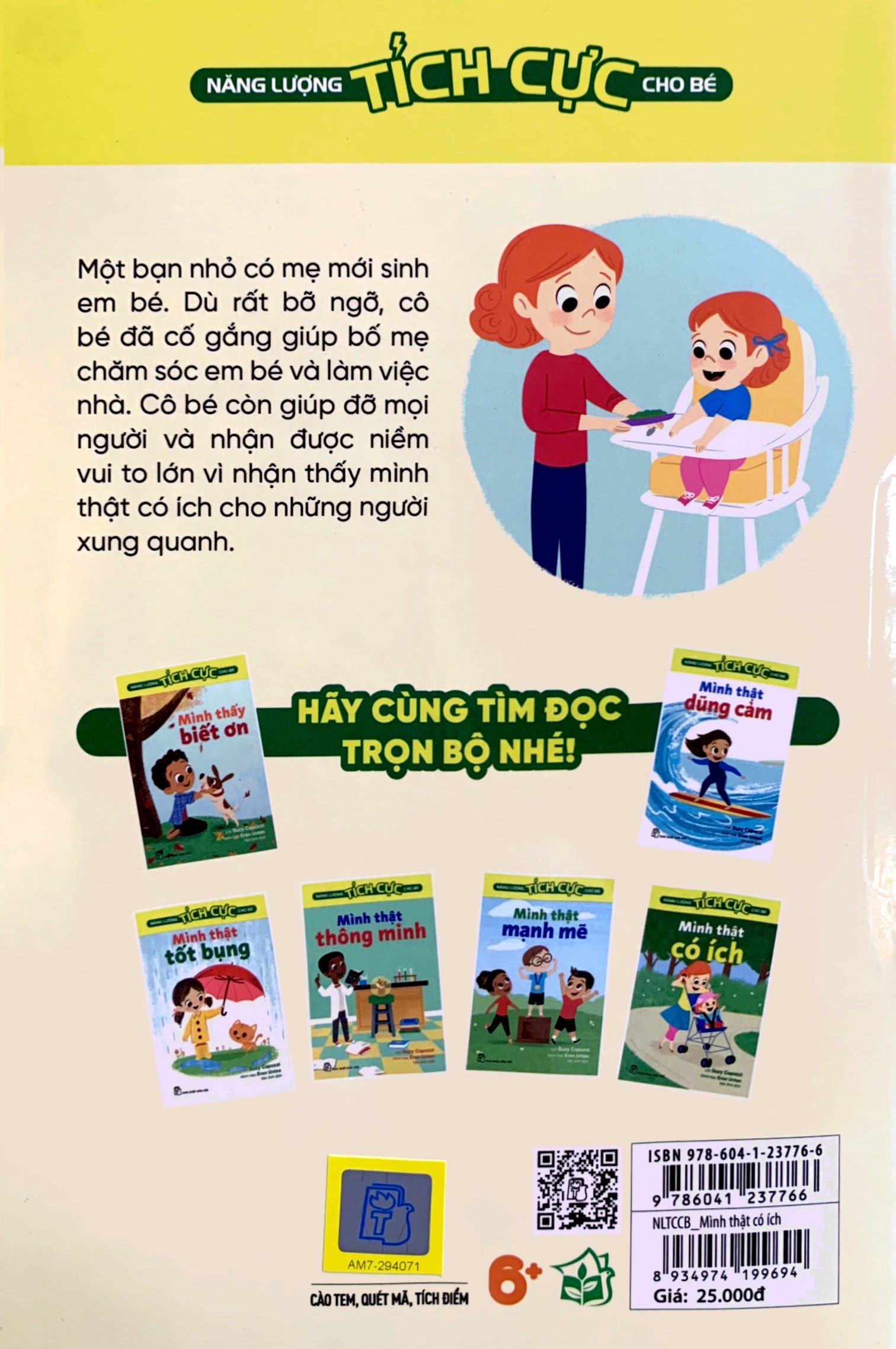 năng lượng tích cực cho bé - mình thật có ích