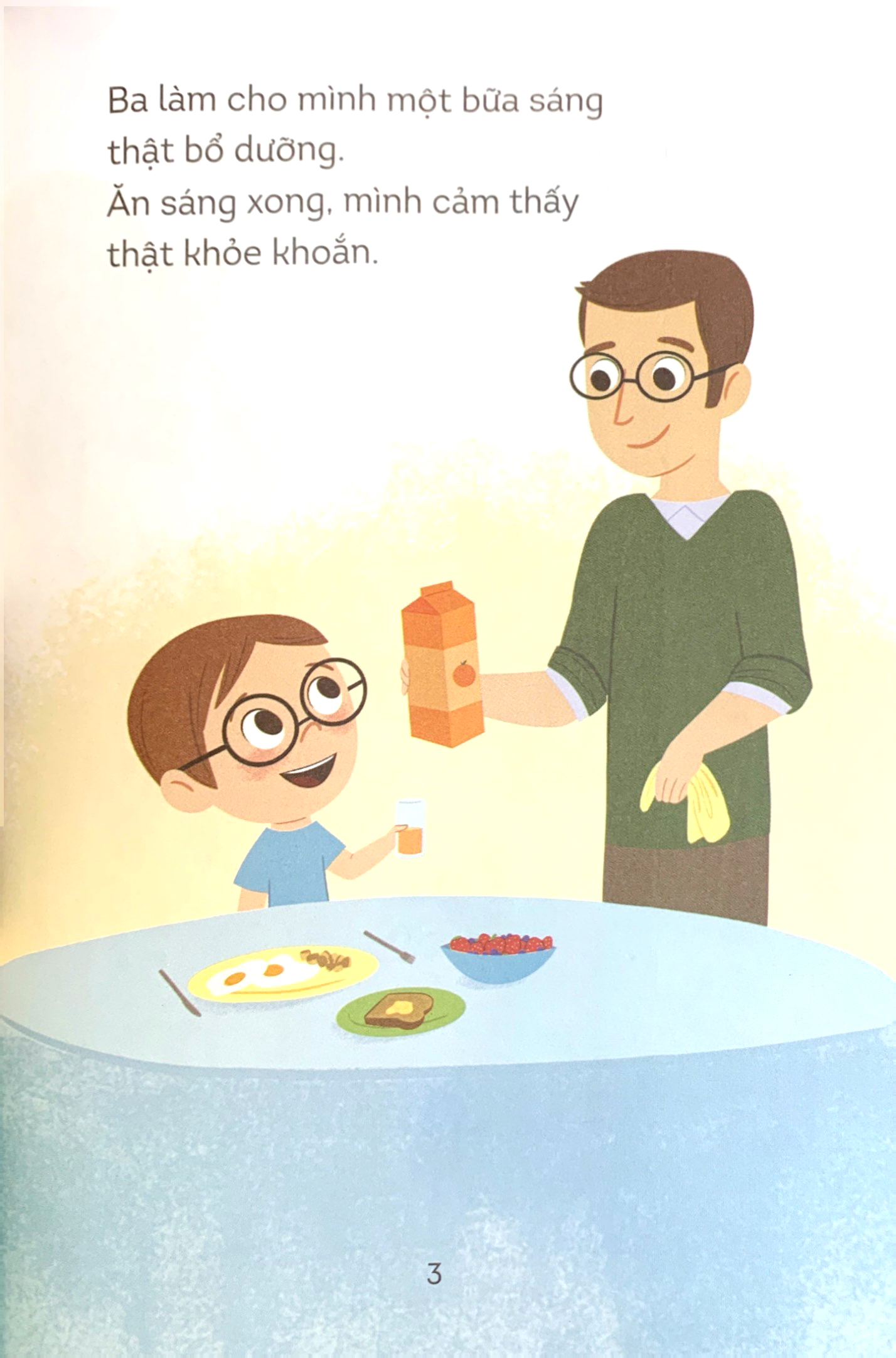 năng lượng tích cực cho bé - mình thật mạnh mẽ