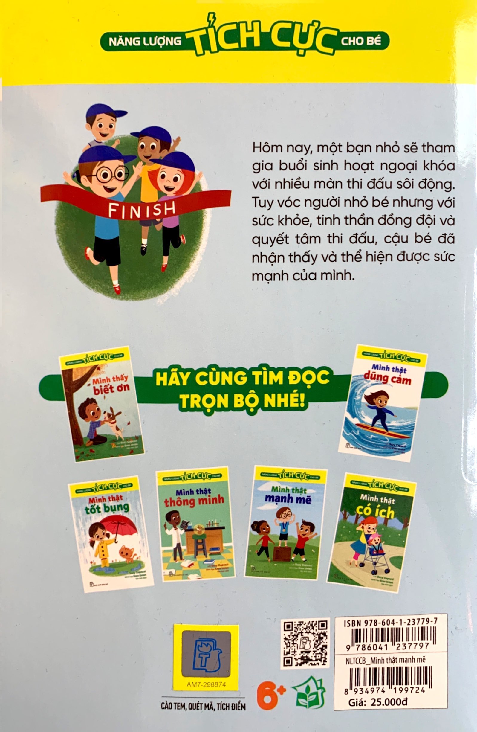 năng lượng tích cực cho bé - mình thật mạnh mẽ