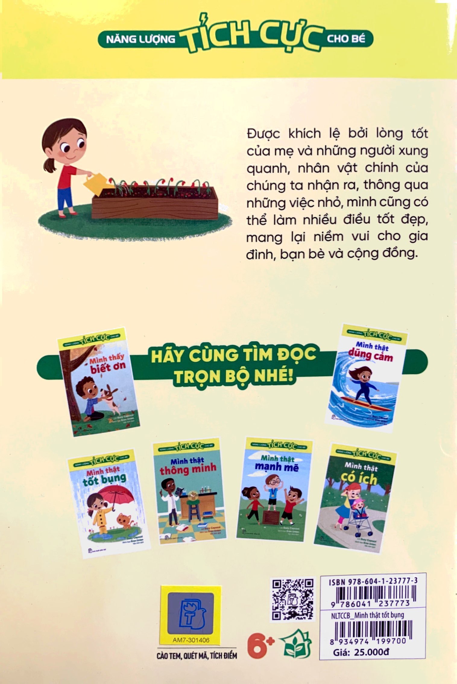 năng lượng tích cực cho bé - mình thật tốt bụng