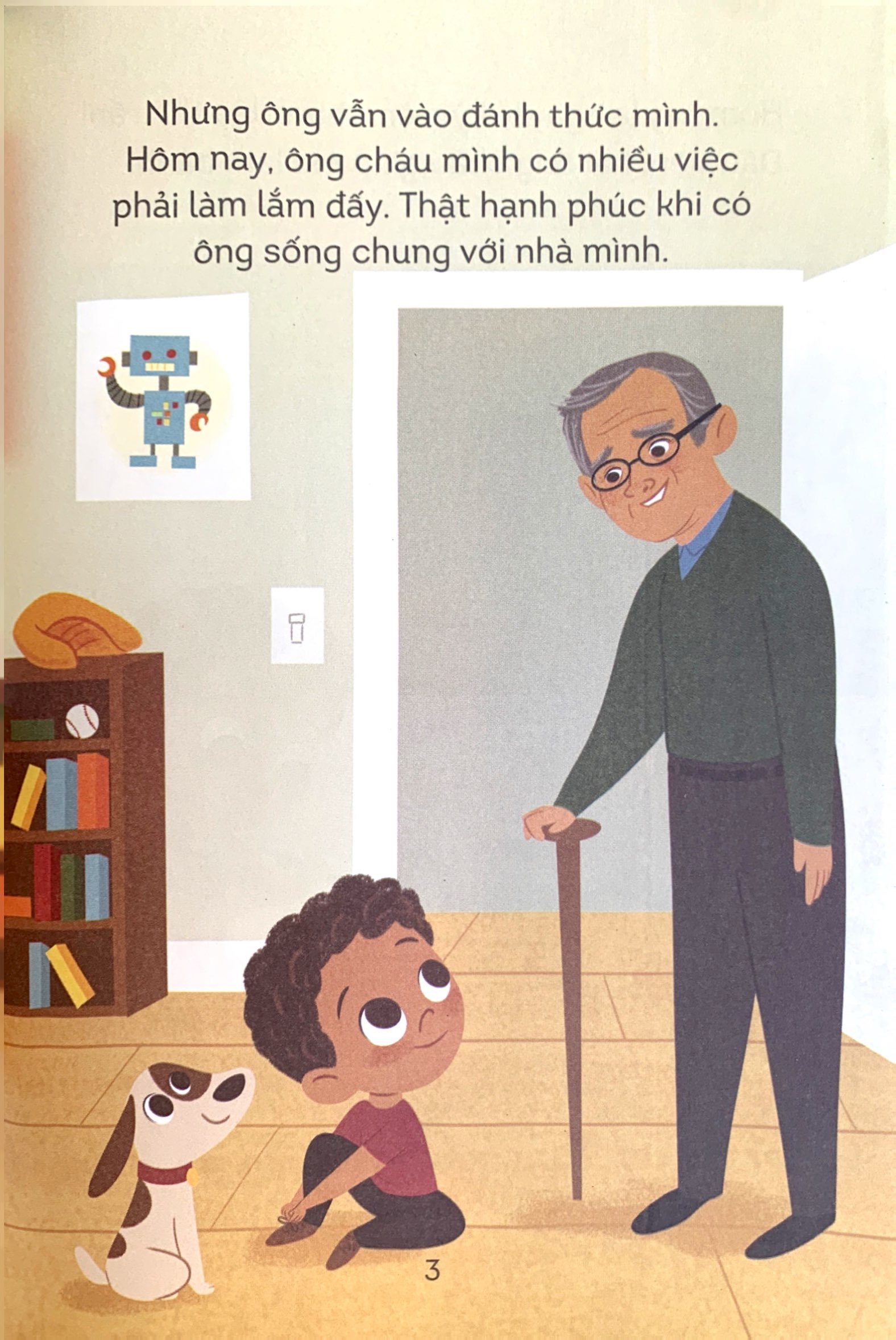 năng lượng tích cực cho bé - mình thấy biết ơn