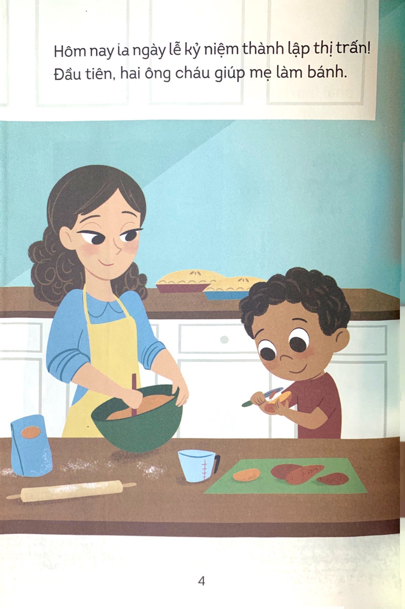 năng lượng tích cực cho bé - mình thấy biết ơn