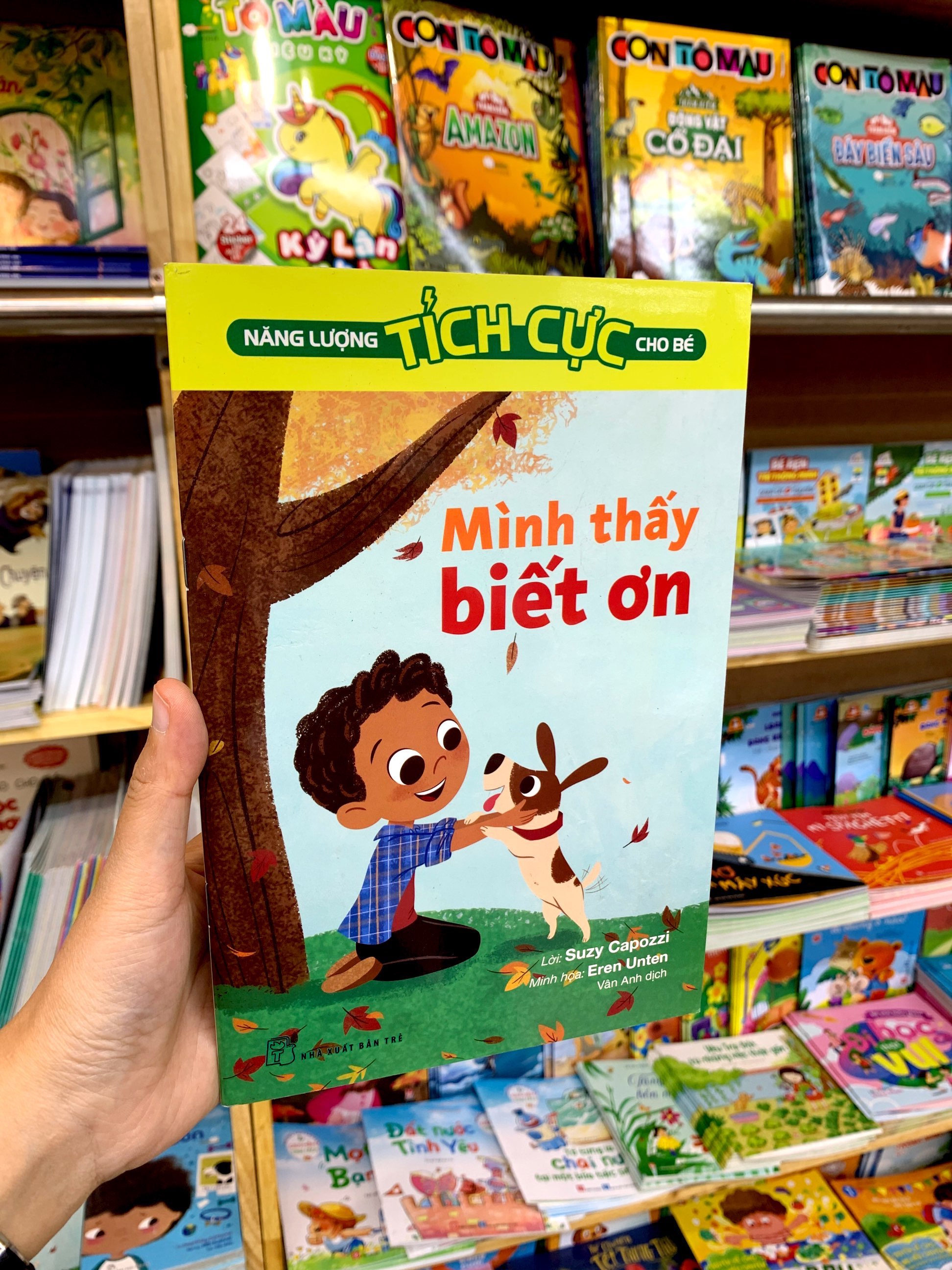 năng lượng tích cực cho bé - mình thấy biết ơn