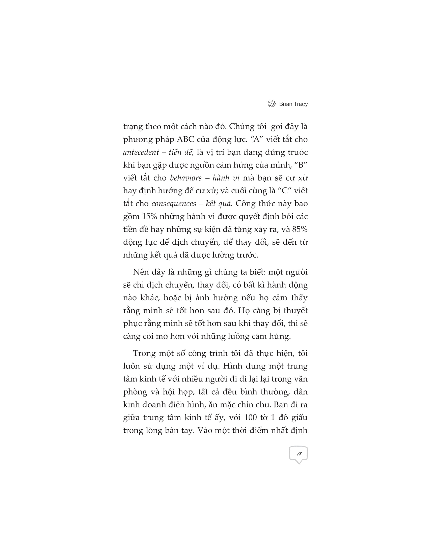 năng lượng tích cực thấu hiểu hành vi quyết định logic