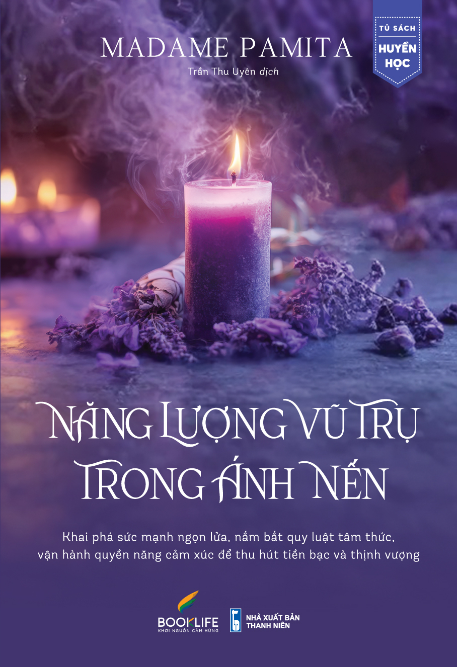 năng lượng vũ trụ trong ánh nến