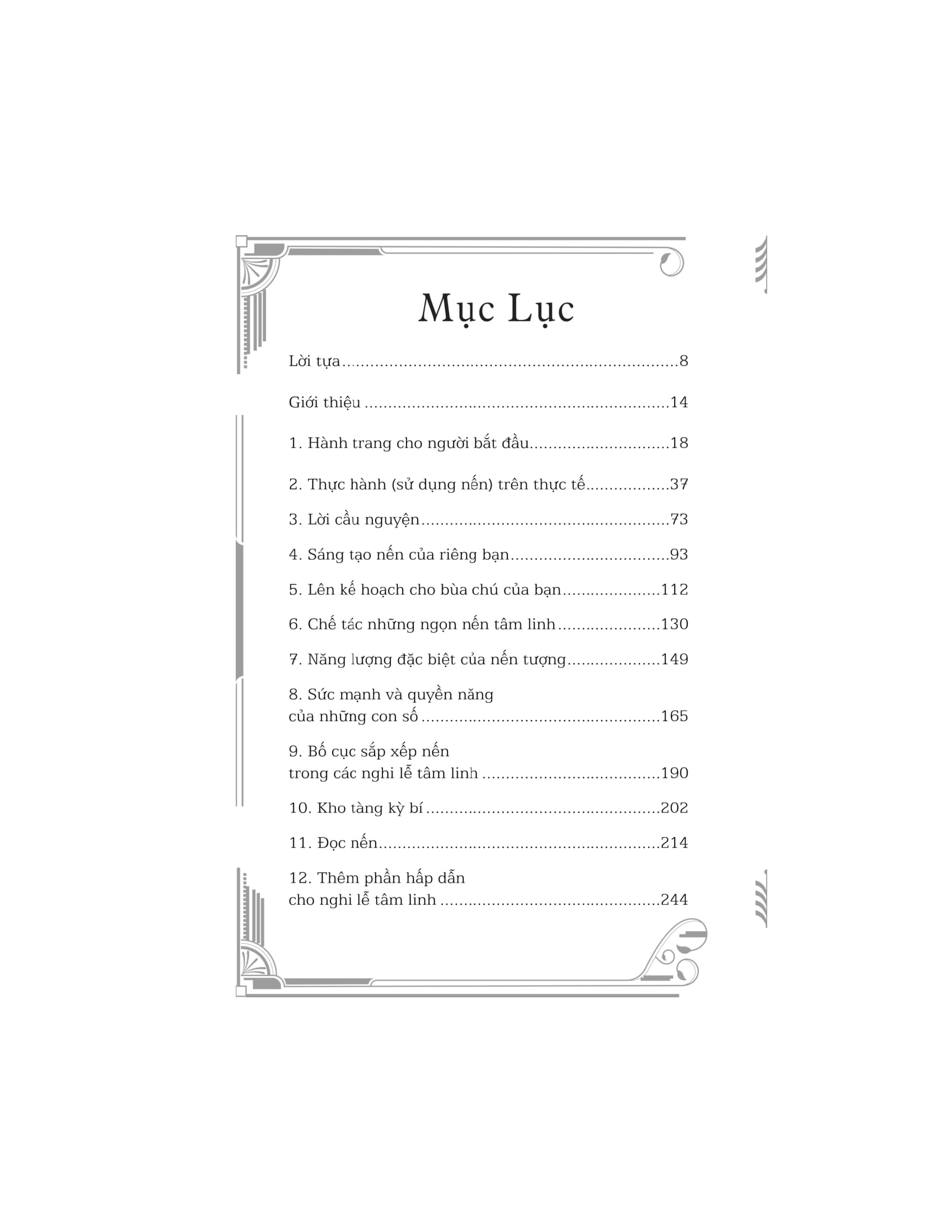 năng lượng vũ trụ trong ánh nến