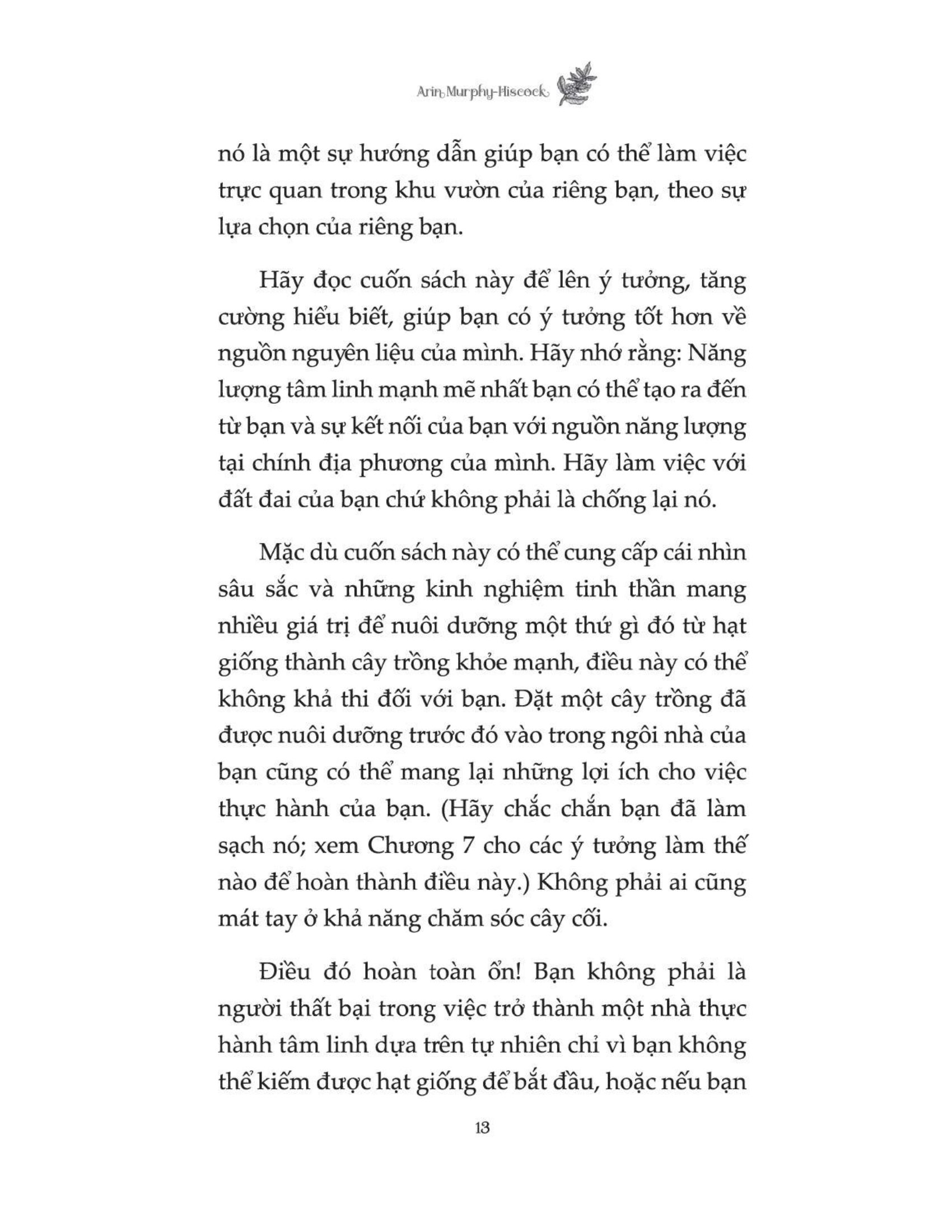 năng lượng vườn thiêng