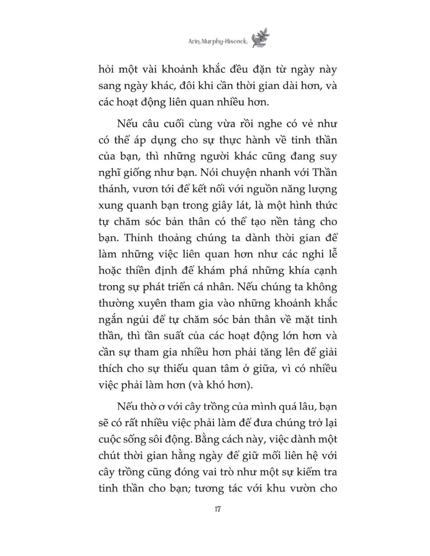 năng lượng vườn thiêng