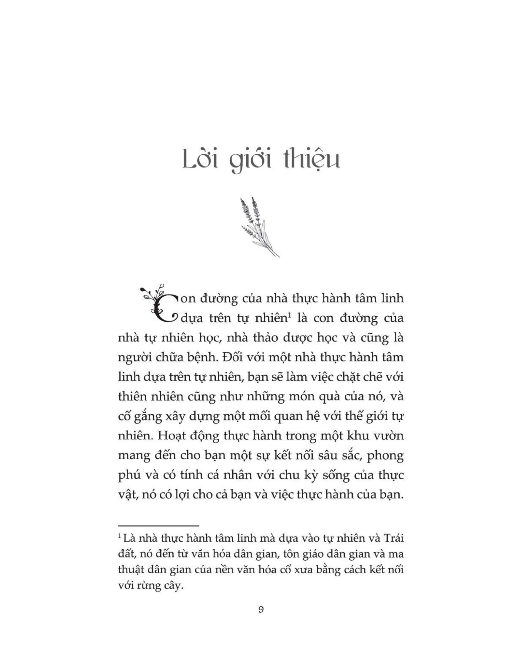 năng lượng vườn thiêng