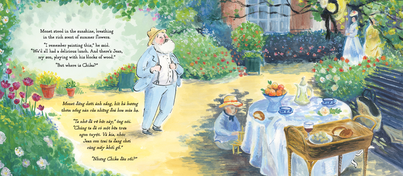 nàng mèo của monnet - song ngữ anh - việt