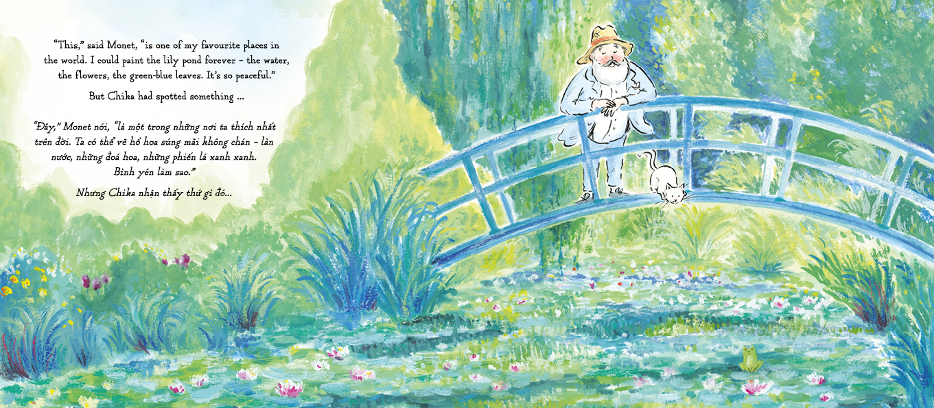 nàng mèo của monnet - song ngữ anh - việt