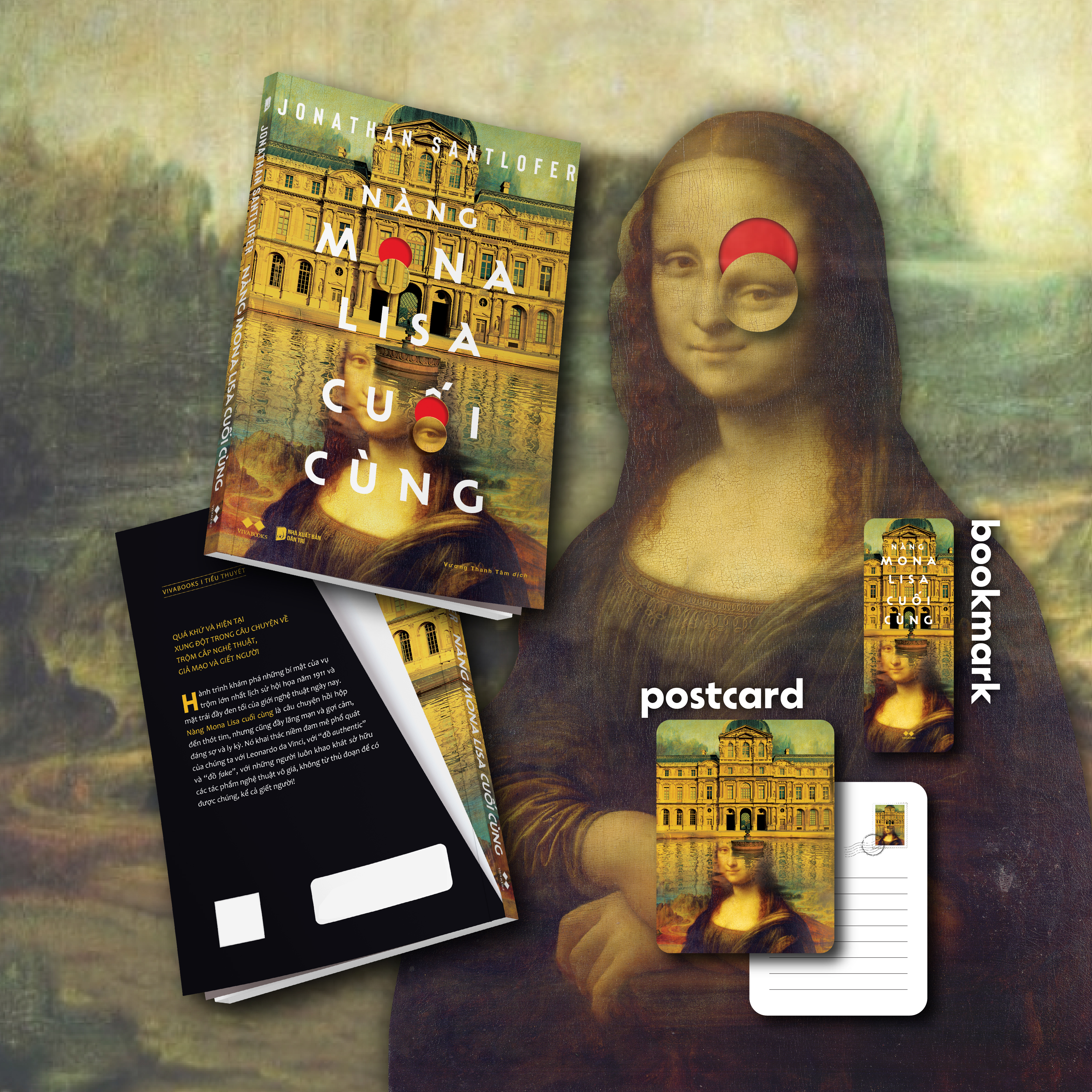 nàng mona lisa cuối cùng - bản đặc biệt - tặng kèm bookmark bo góc + postcard bo góc
