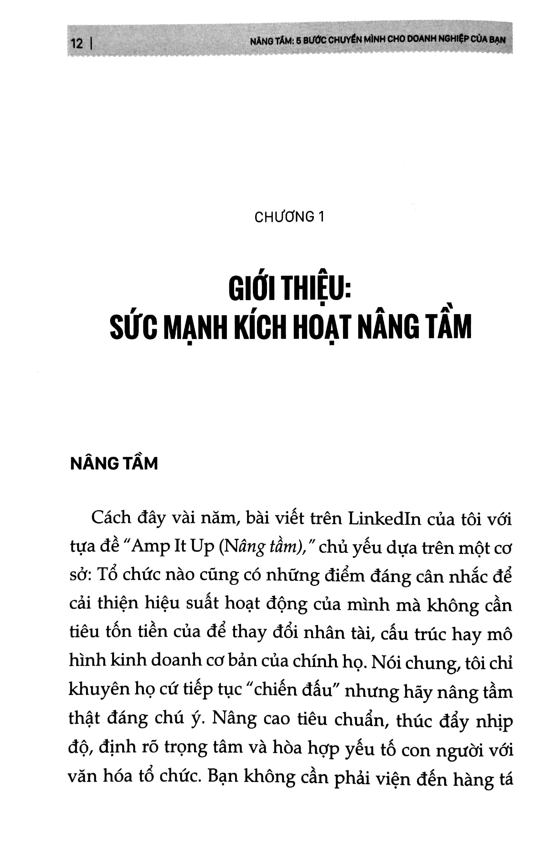 nâng tầm - 5 bước chuyển mình cho doanh nghiệp của bạn