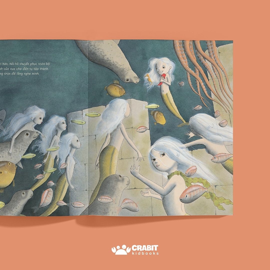 nàng tiên cá và chiếc giày