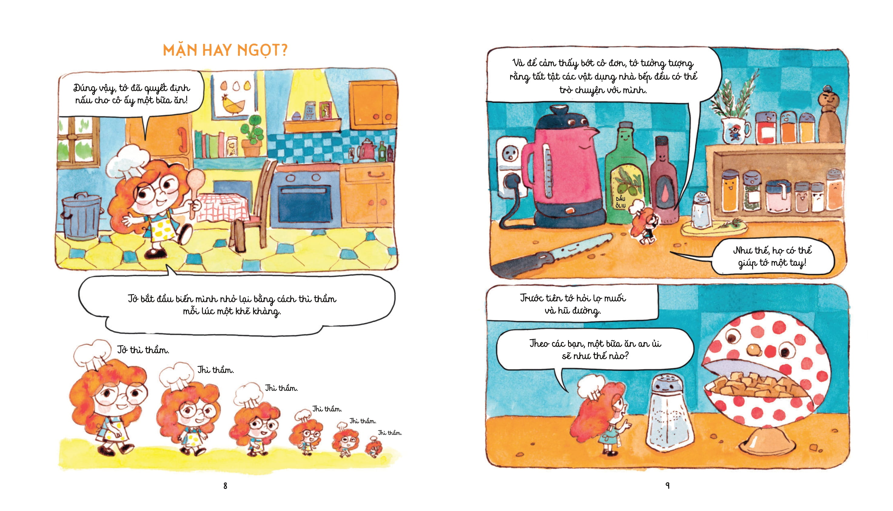 nàng tiên hạt bụi - bữa tiệc mặn và ngọt