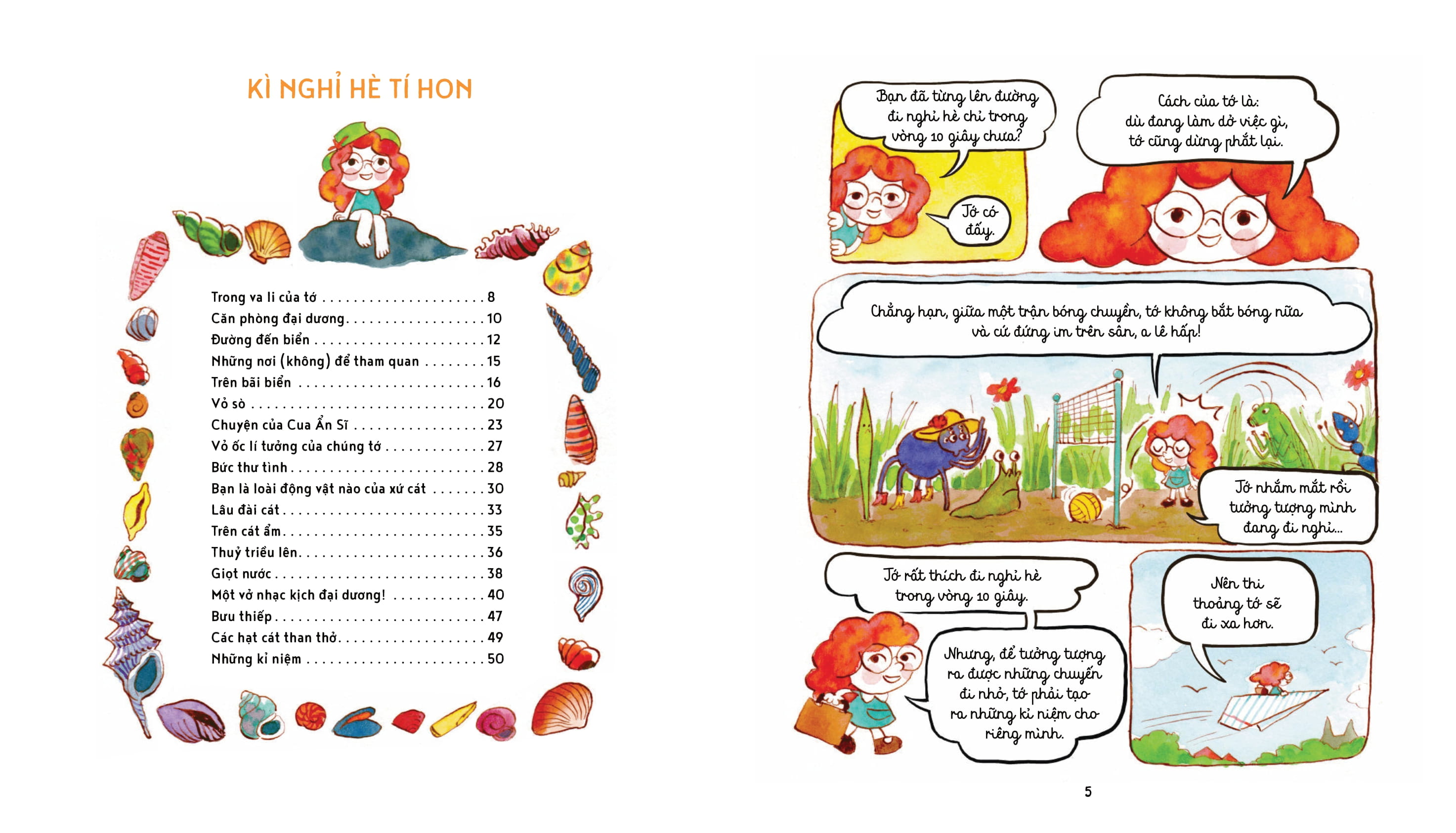 nàng tiên hạt bụi - kì nghỉ hè tí hon