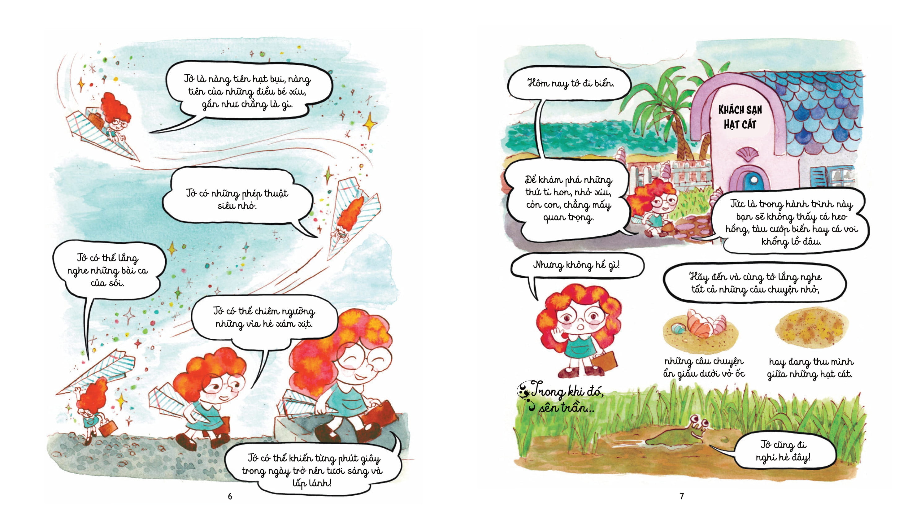 nàng tiên hạt bụi - kì nghỉ hè tí hon