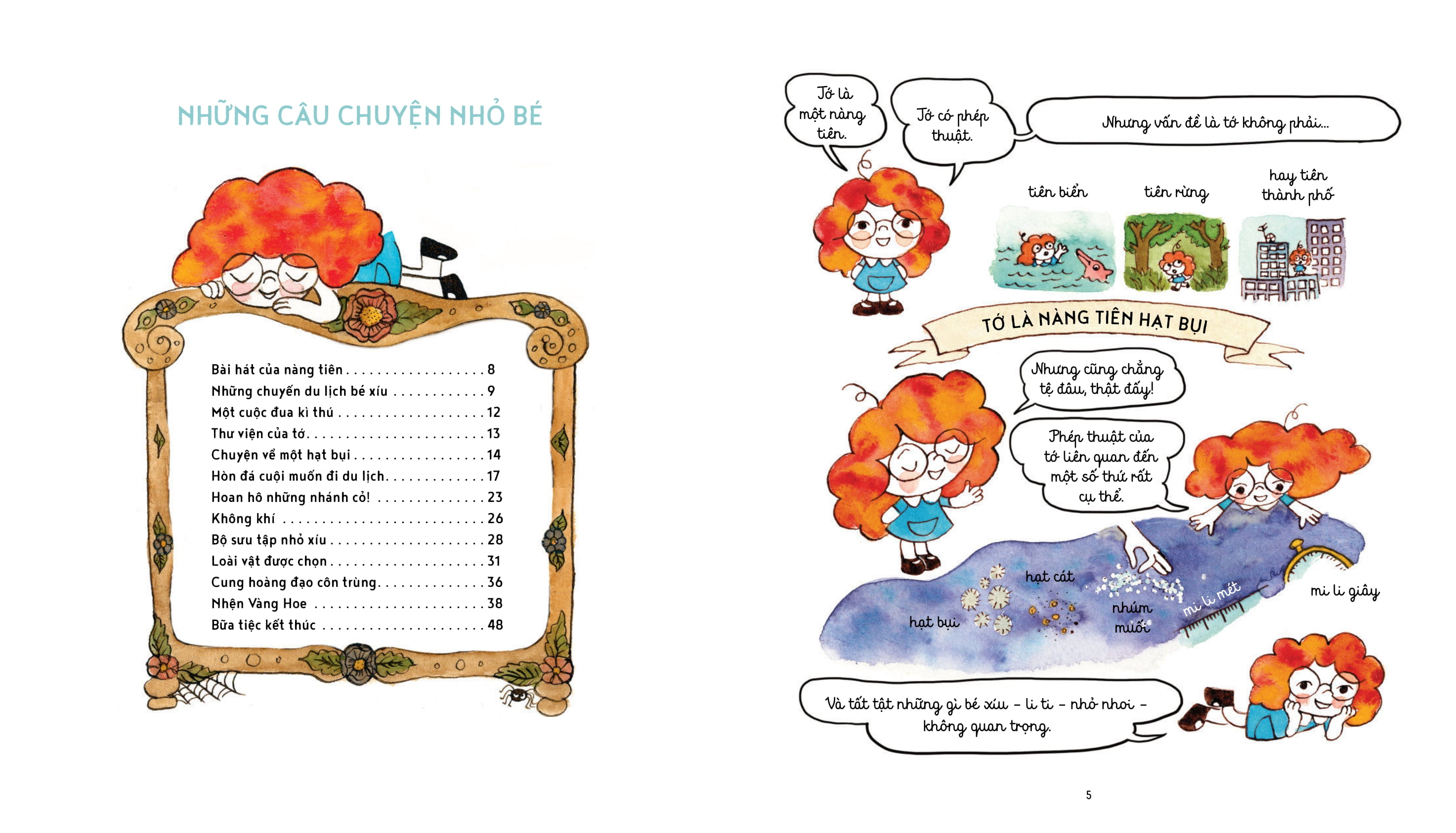 nàng tiên hạt bụi - những câu chuyện nhỏ bé