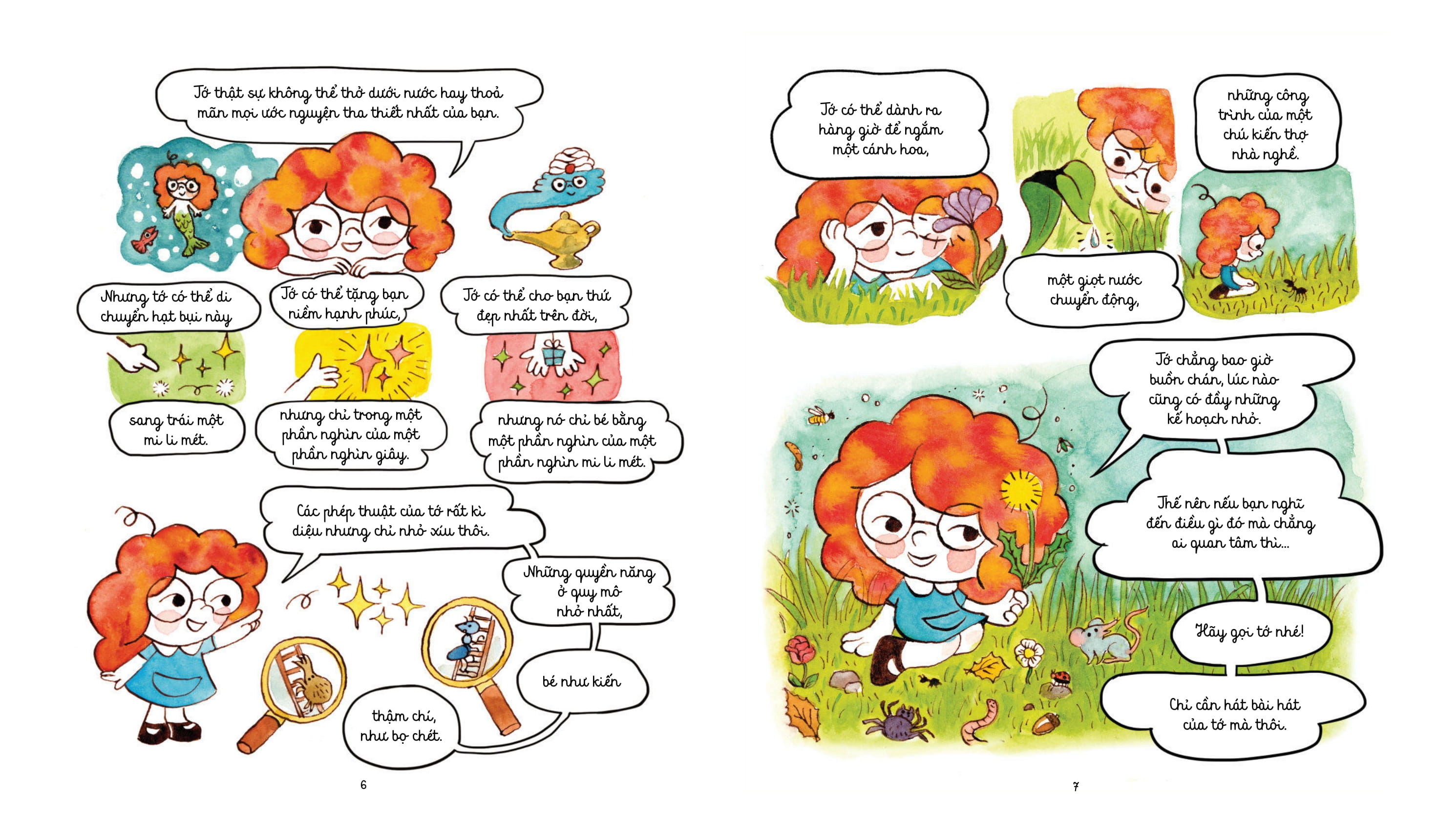 nàng tiên hạt bụi - những câu chuyện nhỏ bé