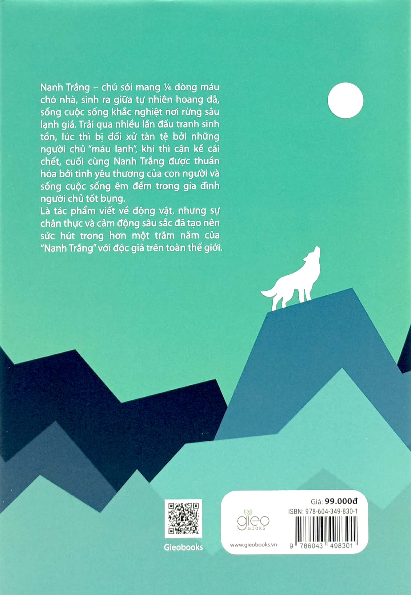 nanh trắng - bìa cứng