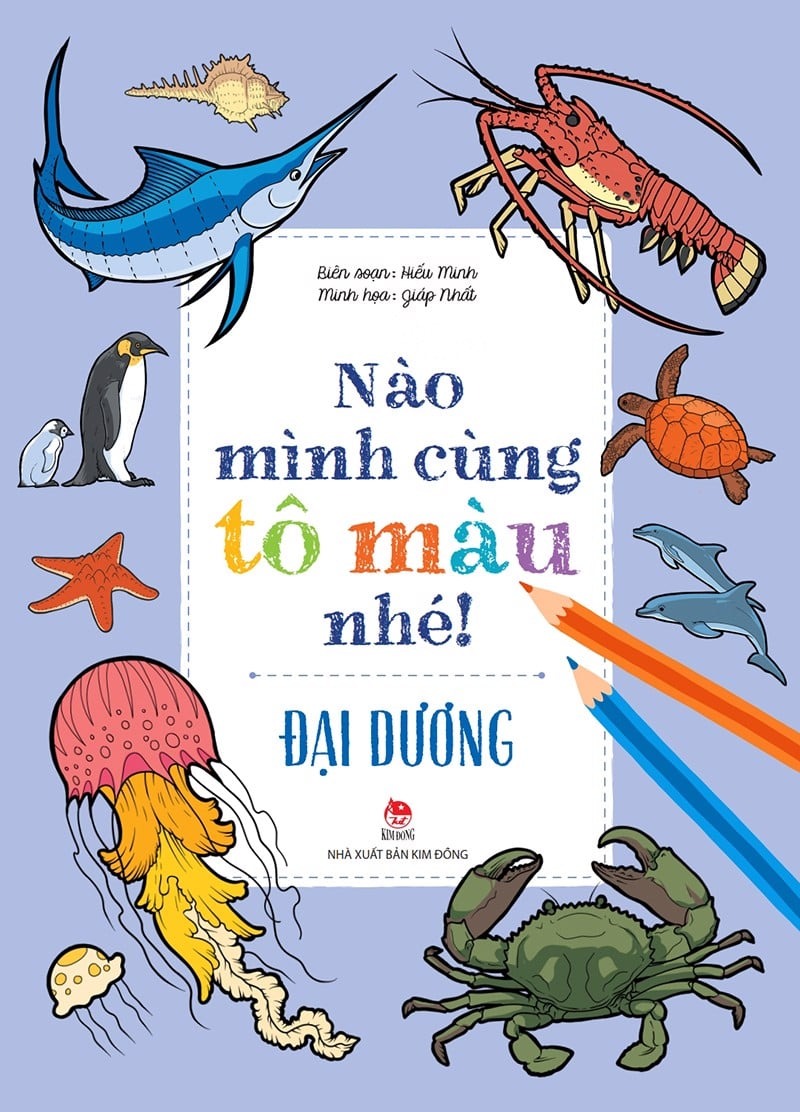 nào mình cùng tô màu nhé! - đại dương