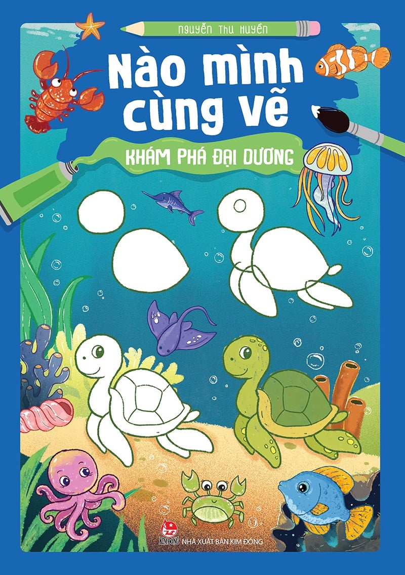 nào mình cùng vẽ - khám phá đại dương