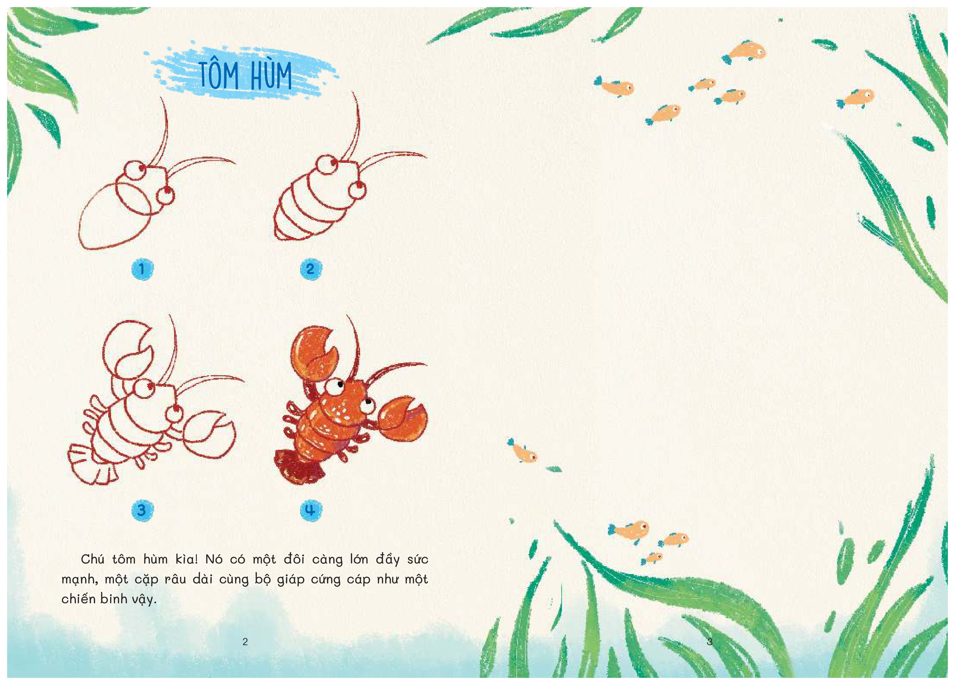 nào mình cùng vẽ - khám phá đại dương