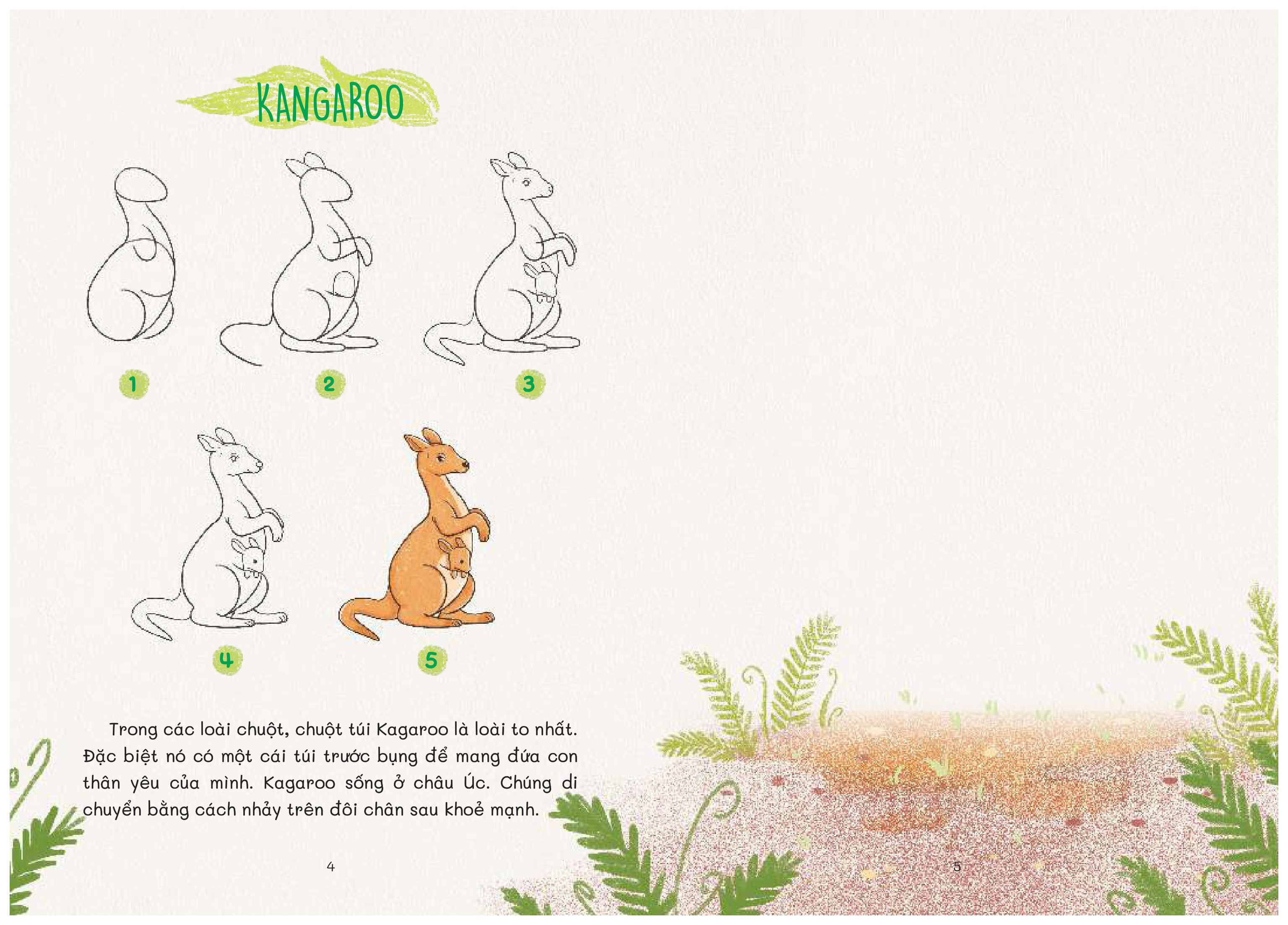 nào mình cùng vẽ - rừng xanh bí ẩn