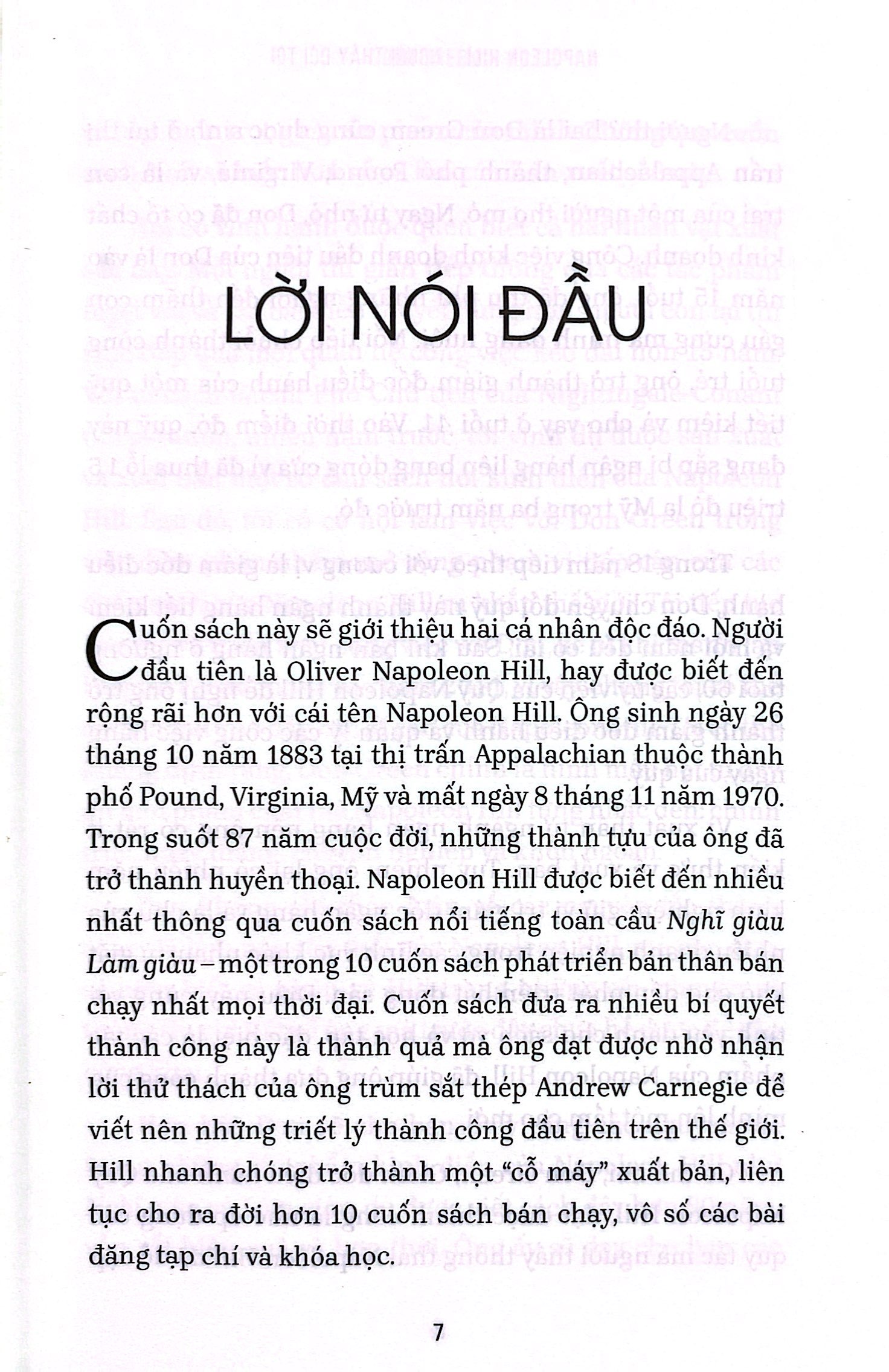 napoleon hill - người thầy đời đời tôi (những nguyên tắc vượt thời gian đưa thành công của bạn lên tầm cao mới)