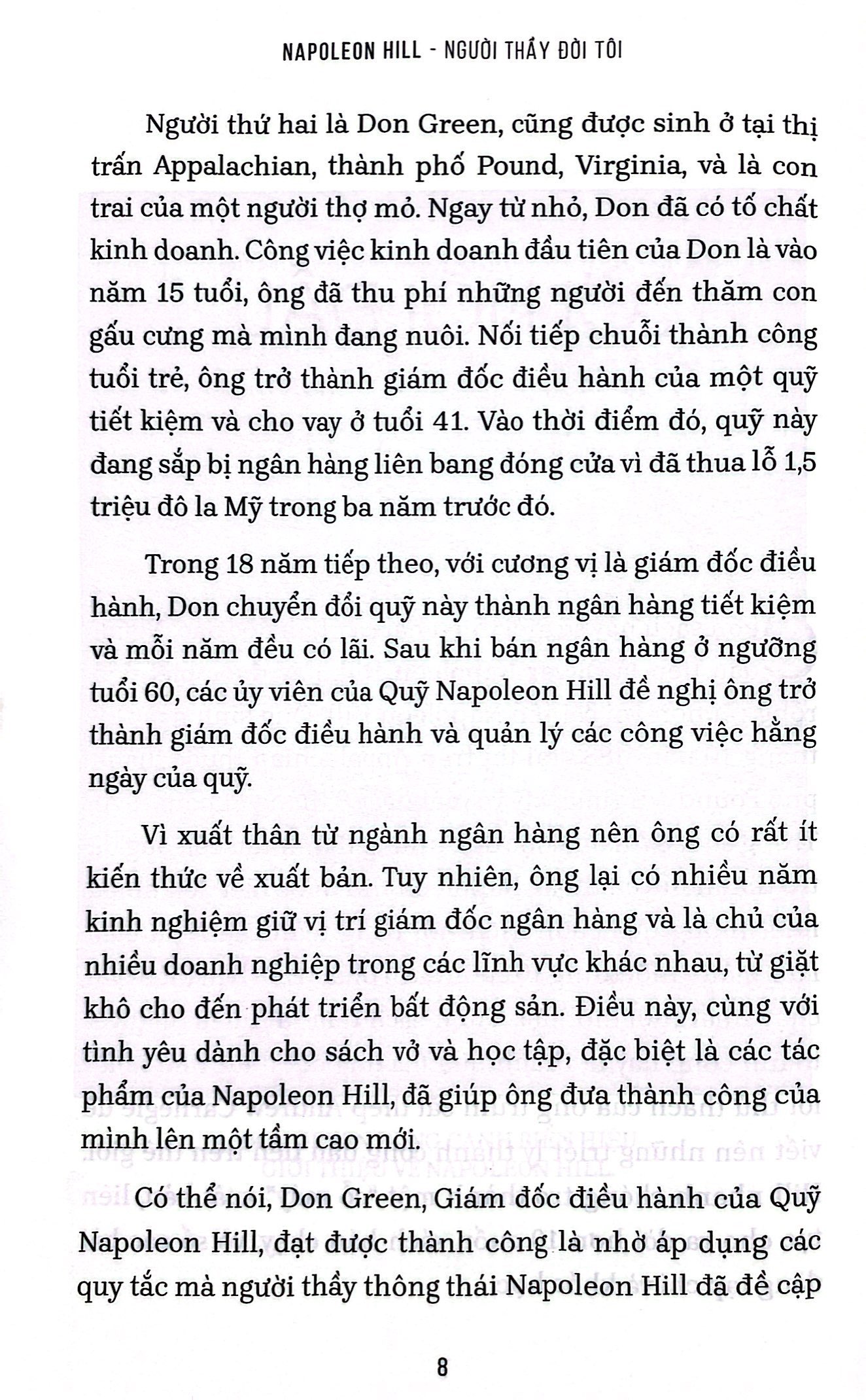 napoleon hill - người thầy đời đời tôi (những nguyên tắc vượt thời gian đưa thành công của bạn lên tầm cao mới)