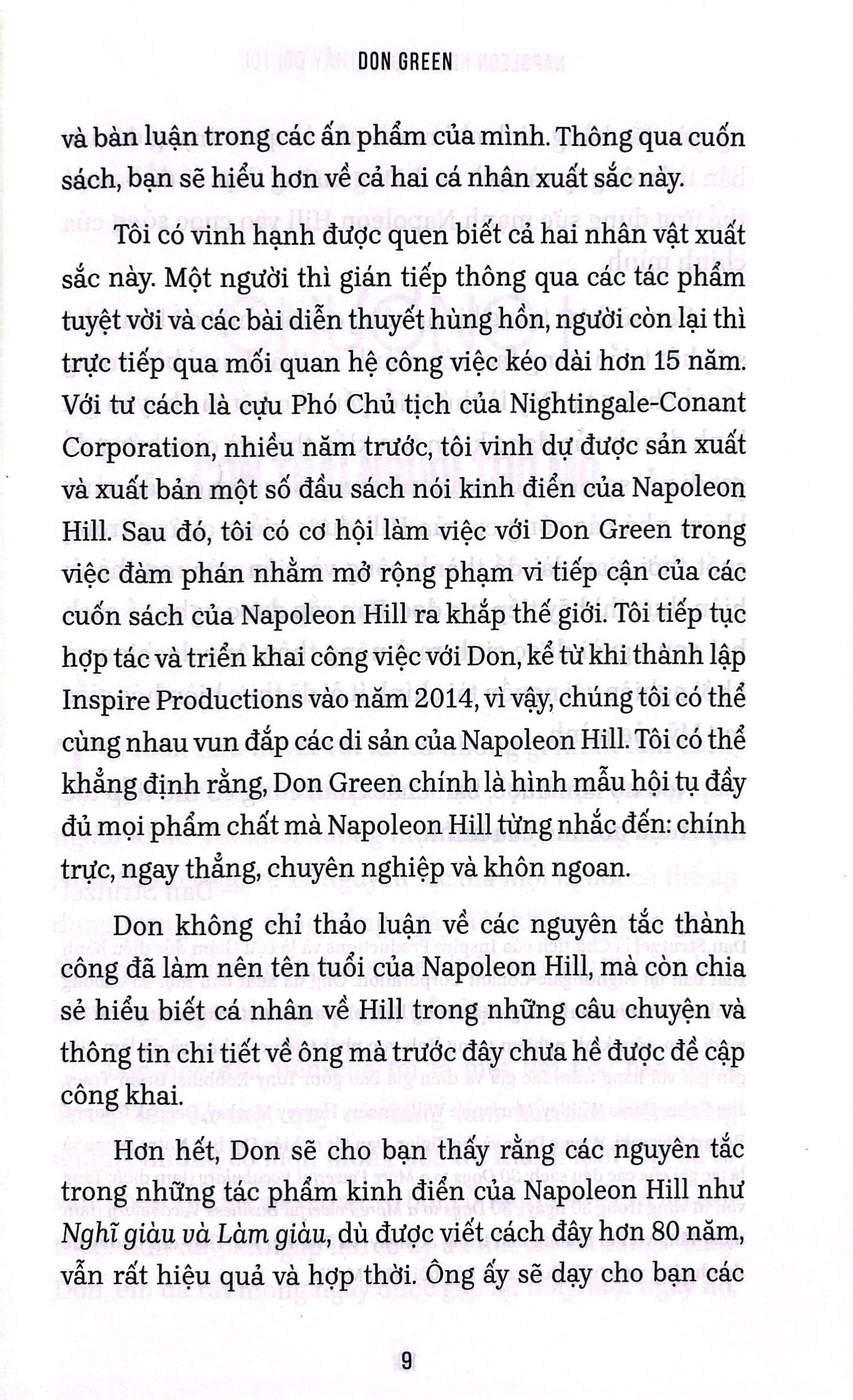 napoleon hill - người thầy đời đời tôi (những nguyên tắc vượt thời gian đưa thành công của bạn lên tầm cao mới)